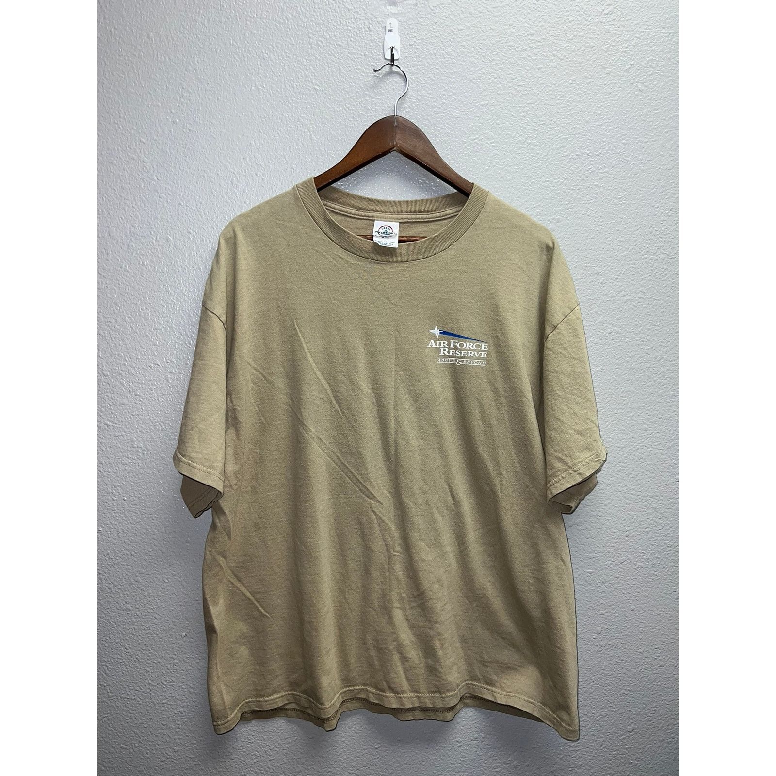 Delta Vintage Air Force Reserve Shirt Above & Beyond Tour Brown XL Size US XL / EU 56 / 4 - 2 Thumbnail