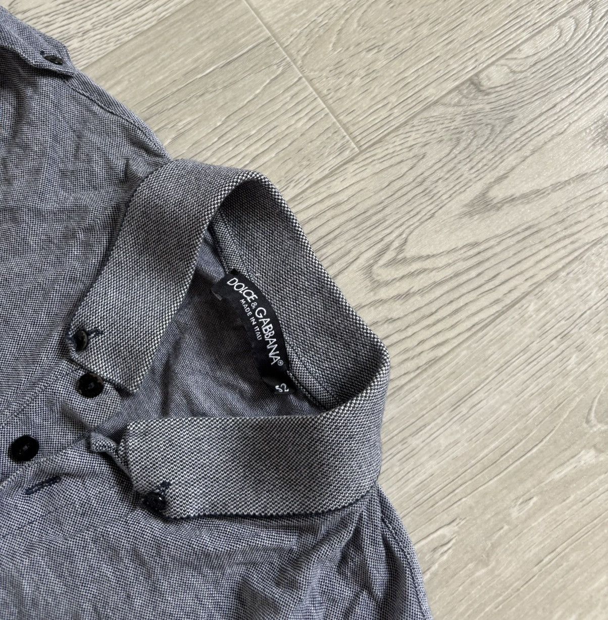 Dolce & Gabbana × Vintage Vintage Dolce Gabbana Army Pocket Polo Size US M / EU 48-50 / 2 - 2 Thumbnail