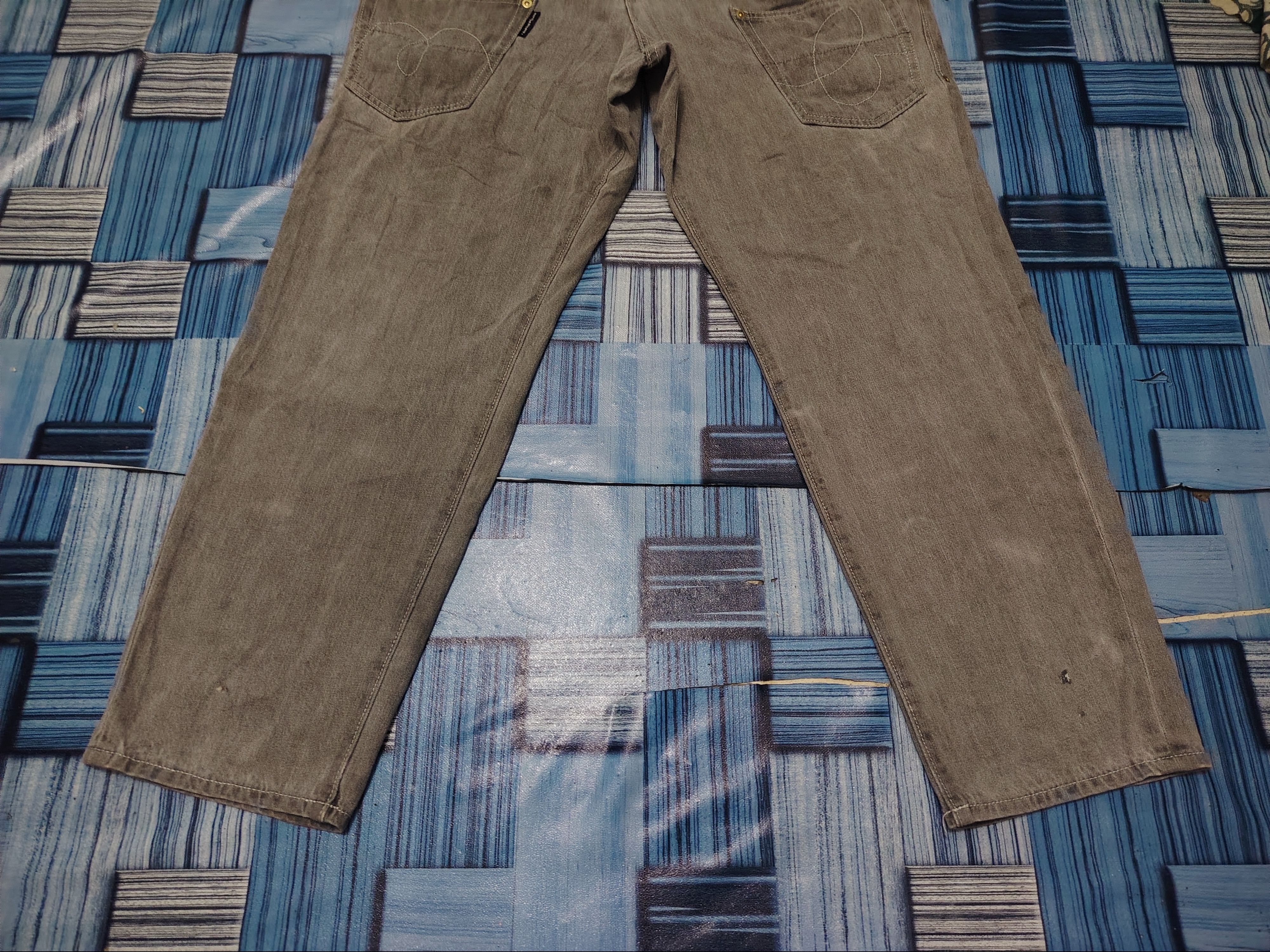 Issey Miyake Japanese mercibeaucoup baggy style distressed pants Size US 31 - 11 Thumbnail