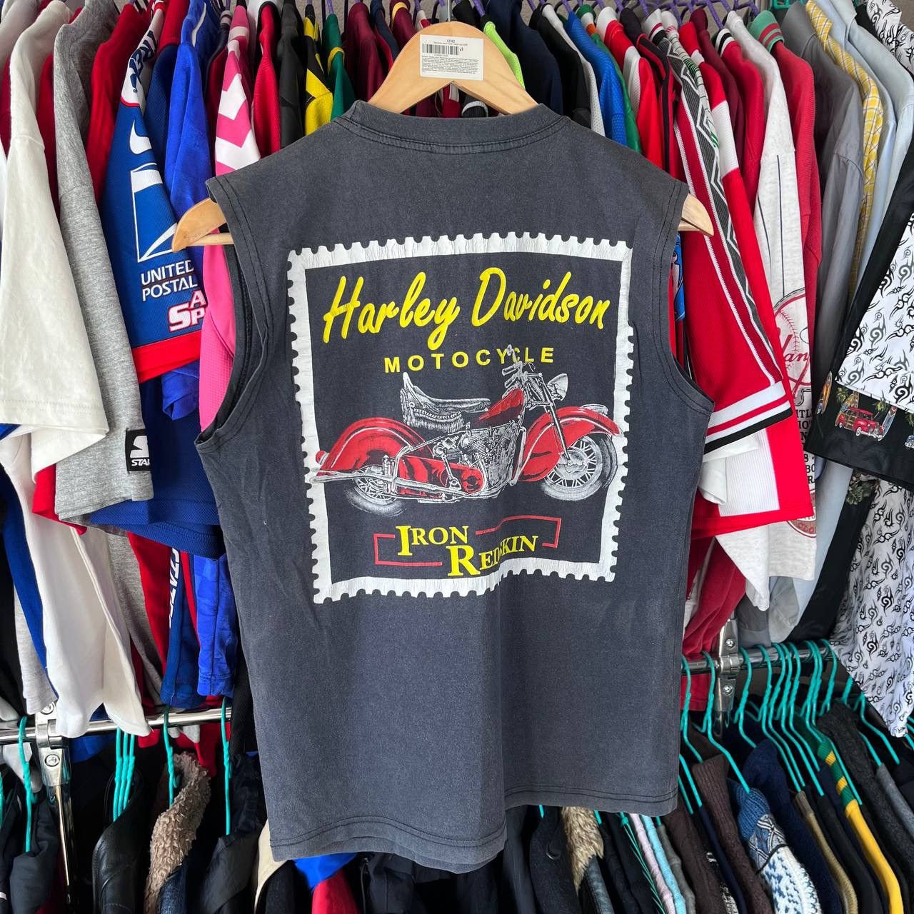 Harley Davidson × Indian Motorcycle × Vintage Vintage 90s Harley Davidson Tank Top USA Size US S / EU 44-46 / 1 - 5 Thumbnail