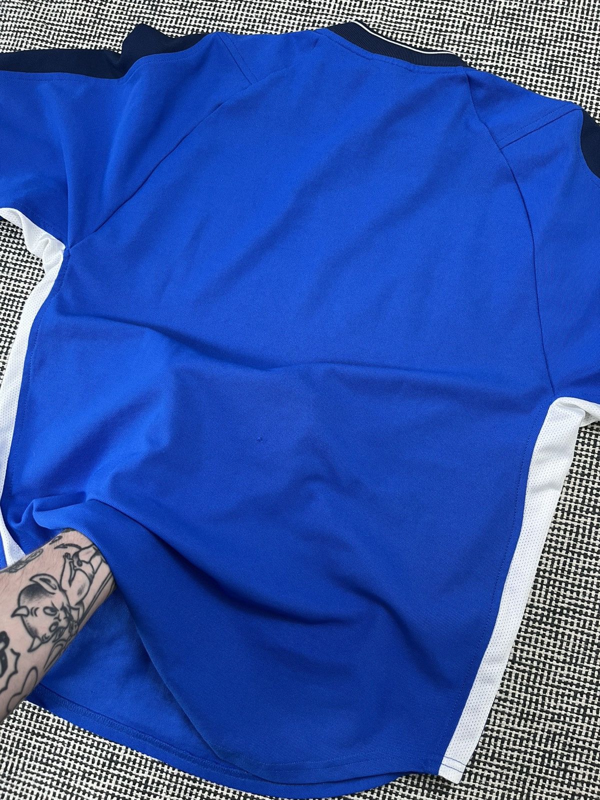 Nike × Vintage 90s Nike center swoosh vintage soccer jersey blokecore Size US S / EU 44-46 / 1 - 7 Thumbnail