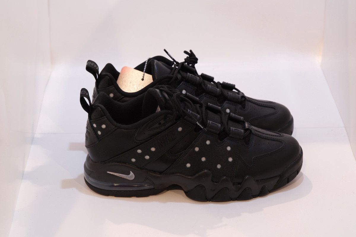 Nike × Supreme Nike SB Air Max 2 CB '94 Low Supreme Black size 11.5 Size US 11.5 / EU 44-45 - 3 Thumbnail