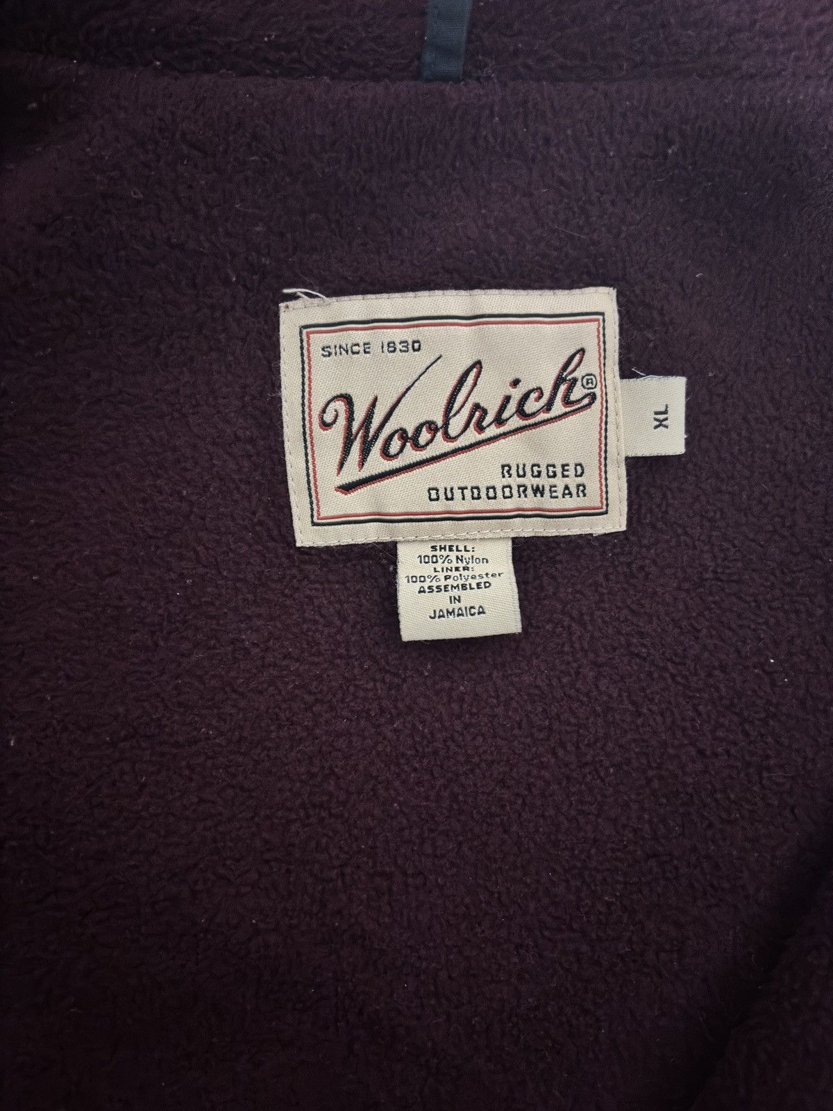 Woolrich Woolen Mills Vintage Woolrich Fleece Lined Bomber Jacket Size US XL / EU 56 / 4 - 4 Thumbnail