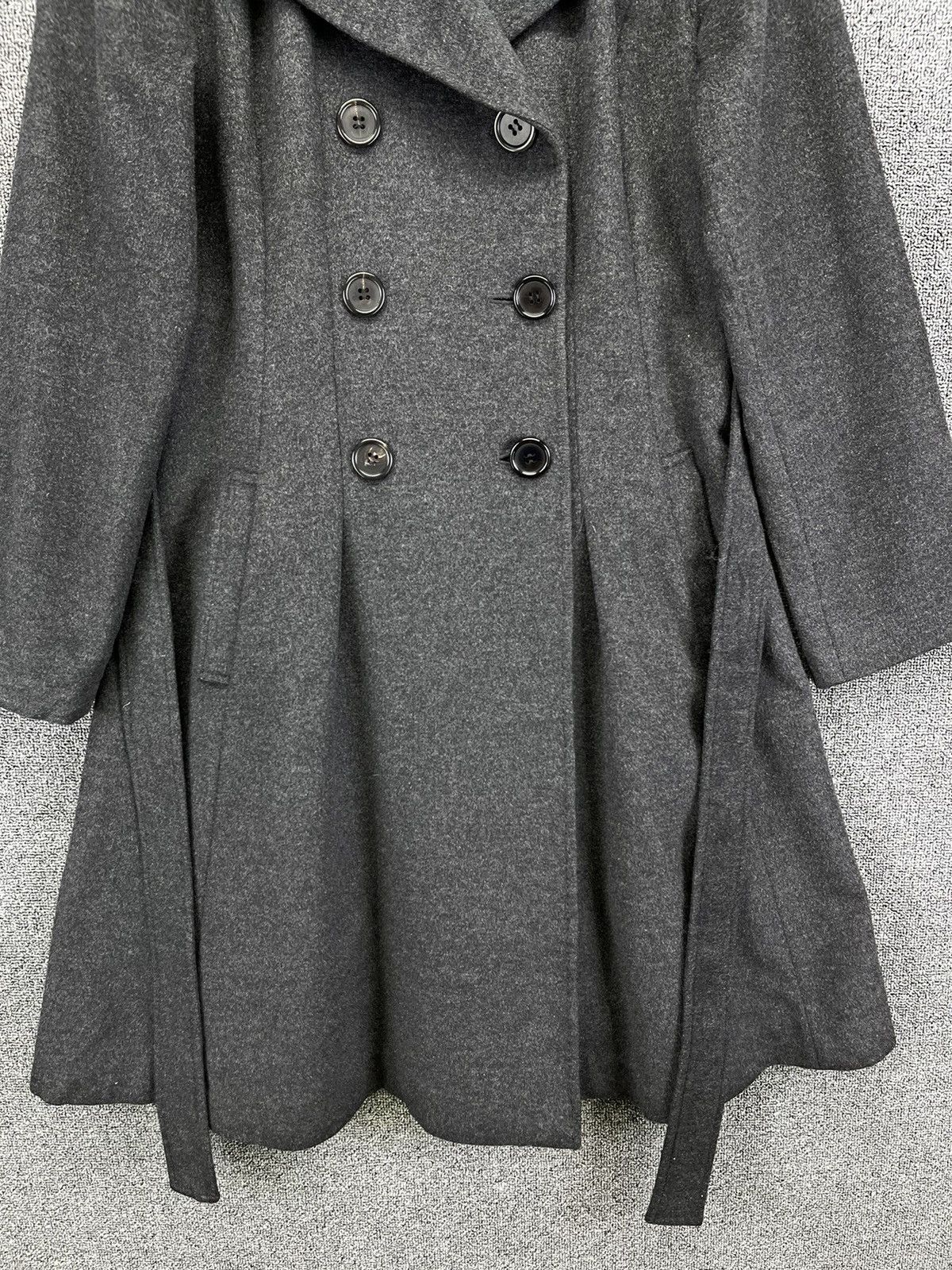 Trussardi Trussardi Rare Wool Luxury Long Jacket Size S / US 4 / IT 40 - 5 Thumbnail