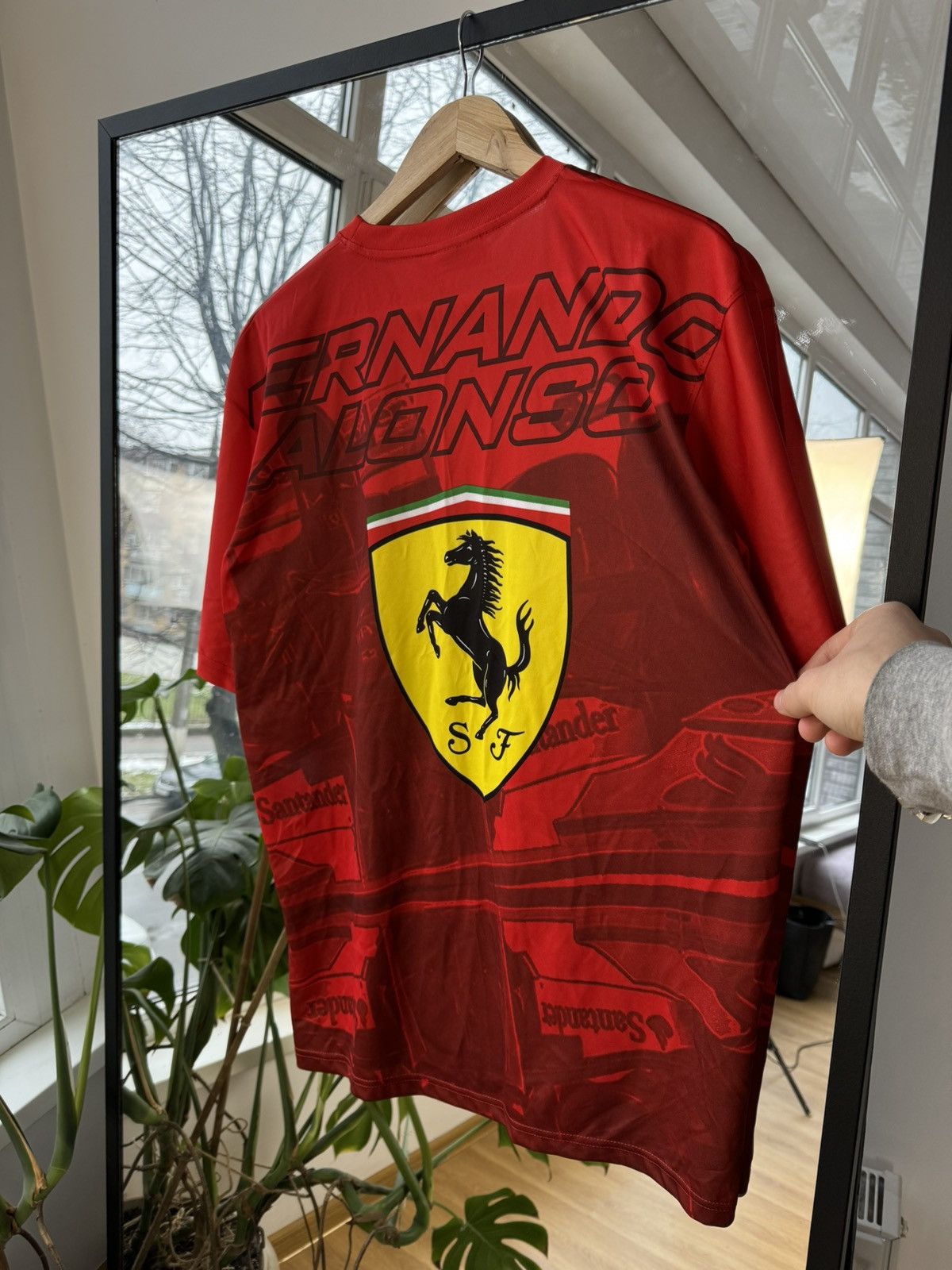 Ferrari Ferarri big logo t-shirt Size US XL / EU 56 / 4 - 4 Thumbnail