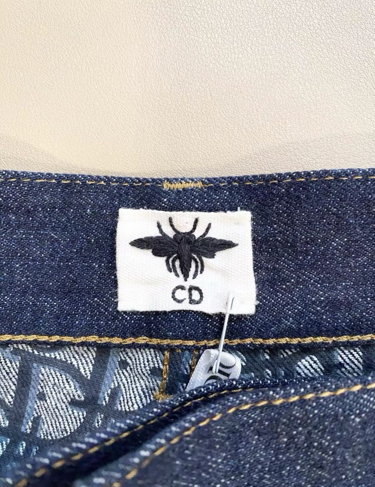 Dior Dior Denim Shorts with Monogram Lining J33 Size 26" / US 2 / IT 38 - 6 Thumbnail
