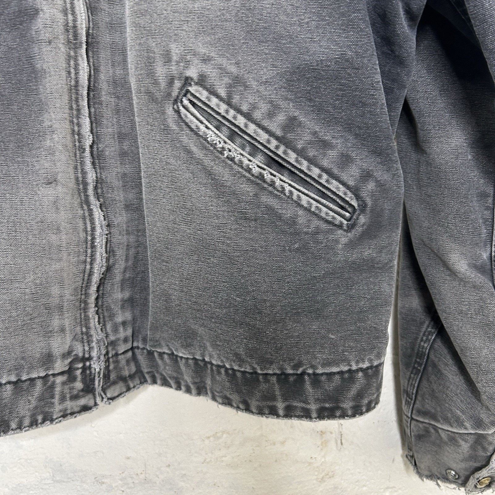 Carhartt Vintage Carhartt Blanket-Lined Detroit Jacket “Petrol” J97 Size US XL / EU 56 / 4 - 4 Thumbnail