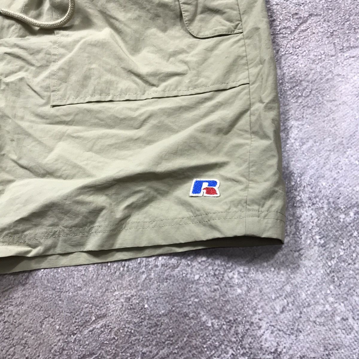 Vintage Vintage Russell Athletic Baggy Shorts Khaki Streetwear 90s 3 Size US 30 / EU 46 - 3 Thumbnail