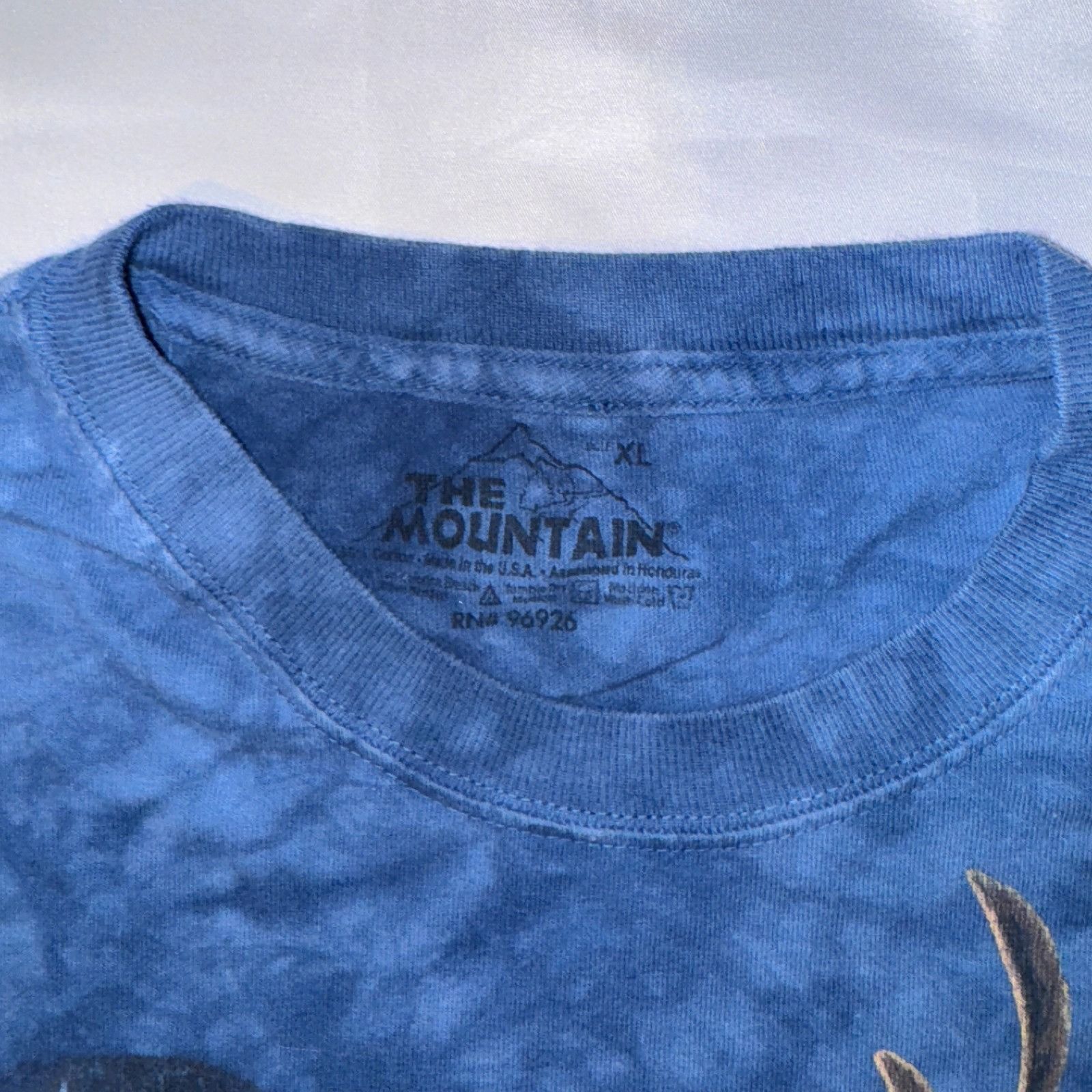 The Mountain Vintage Bald Eagle American Flag AOP Patriotic 90s Y2K TShir Size US XL / EU 56 / 4 - 2 Thumbnail