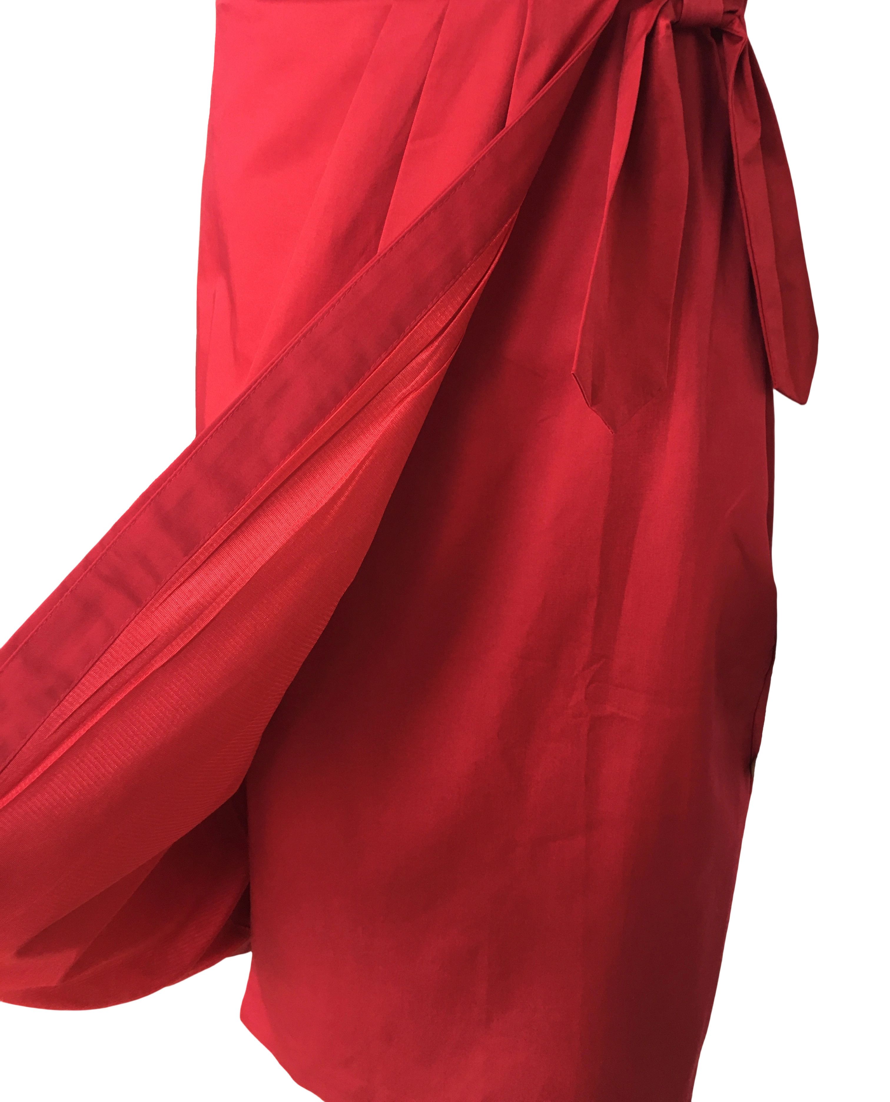 Other Red Vintage Style Pencil Dress Size L / US 10 / IT 46 - 8 Thumbnail