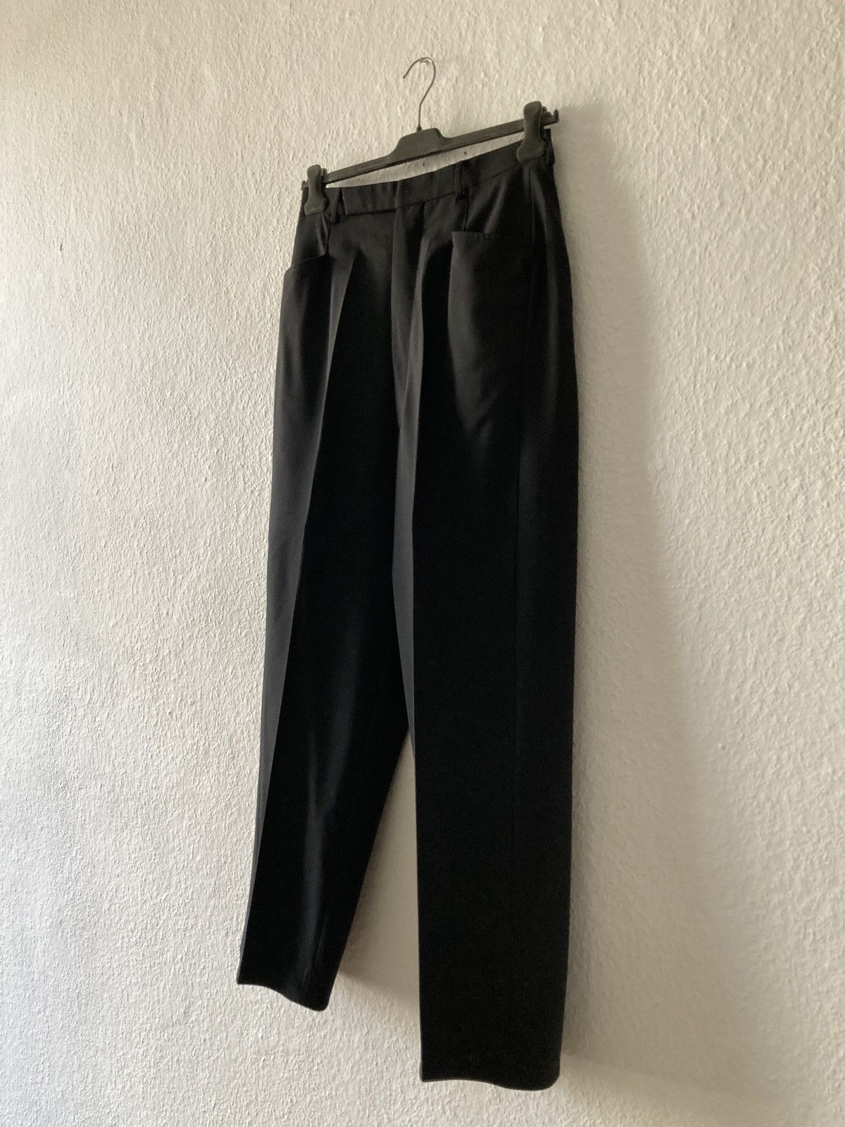 Rick Owens F/W 19 „LARRY“ Runway High-Waist Wool Pants Rick Owens Size US 30 / EU 46 - 2 Thumbnail