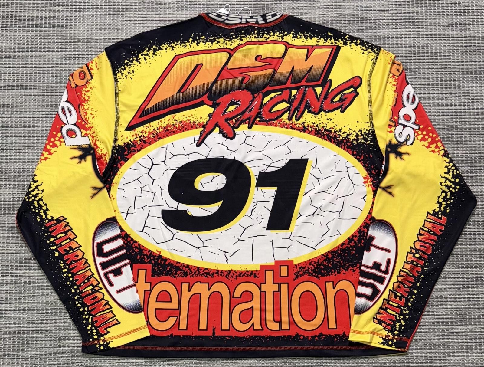 Other Diet Starts Monday Black/Red Mx Racing Jersey Size US M / EU 48-50 / 2 - 2 Thumbnail