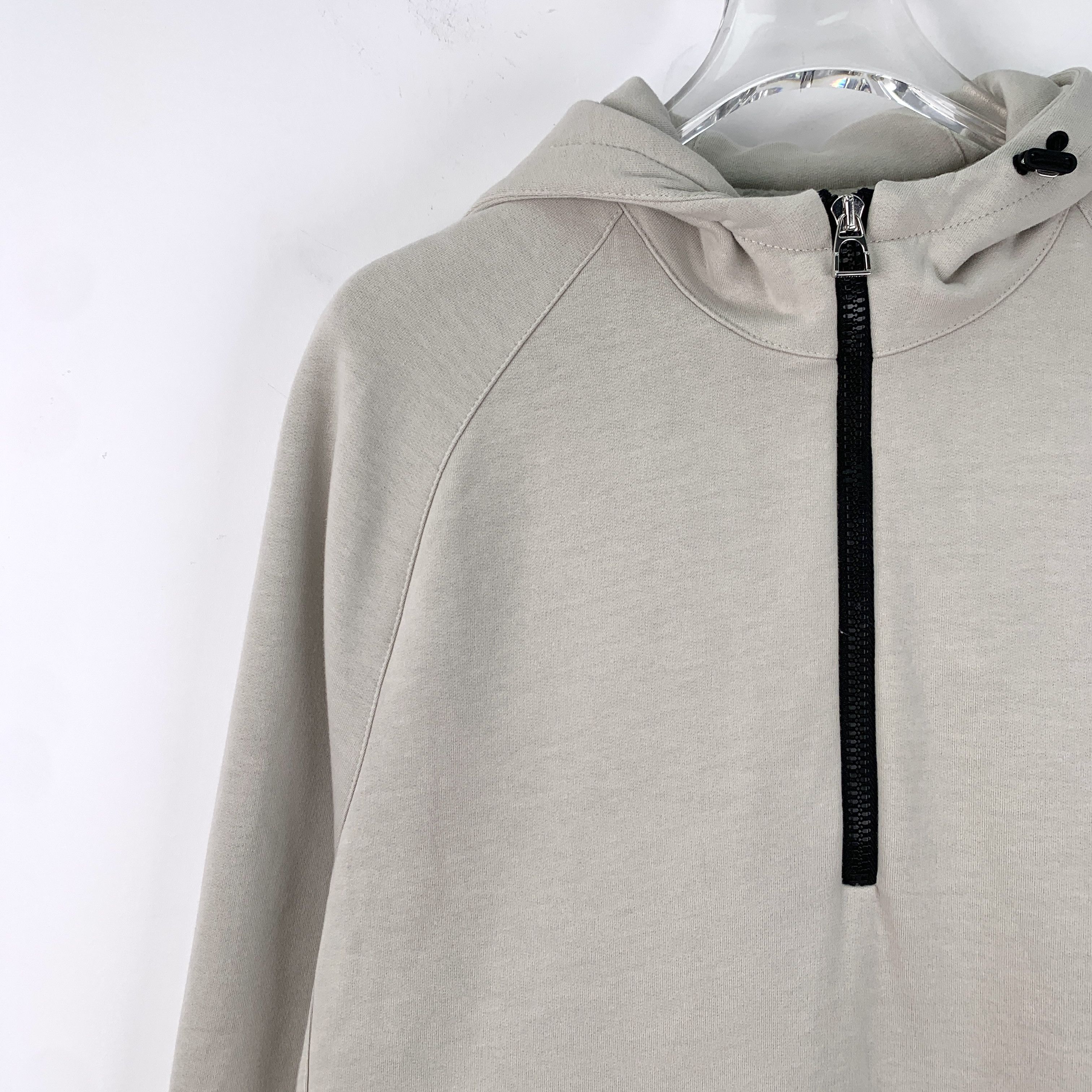 Hermes Hermès Grey Half-Zip Hooded Jacket (Size L) Size US L / EU 52-54 / 3 - 5 Thumbnail