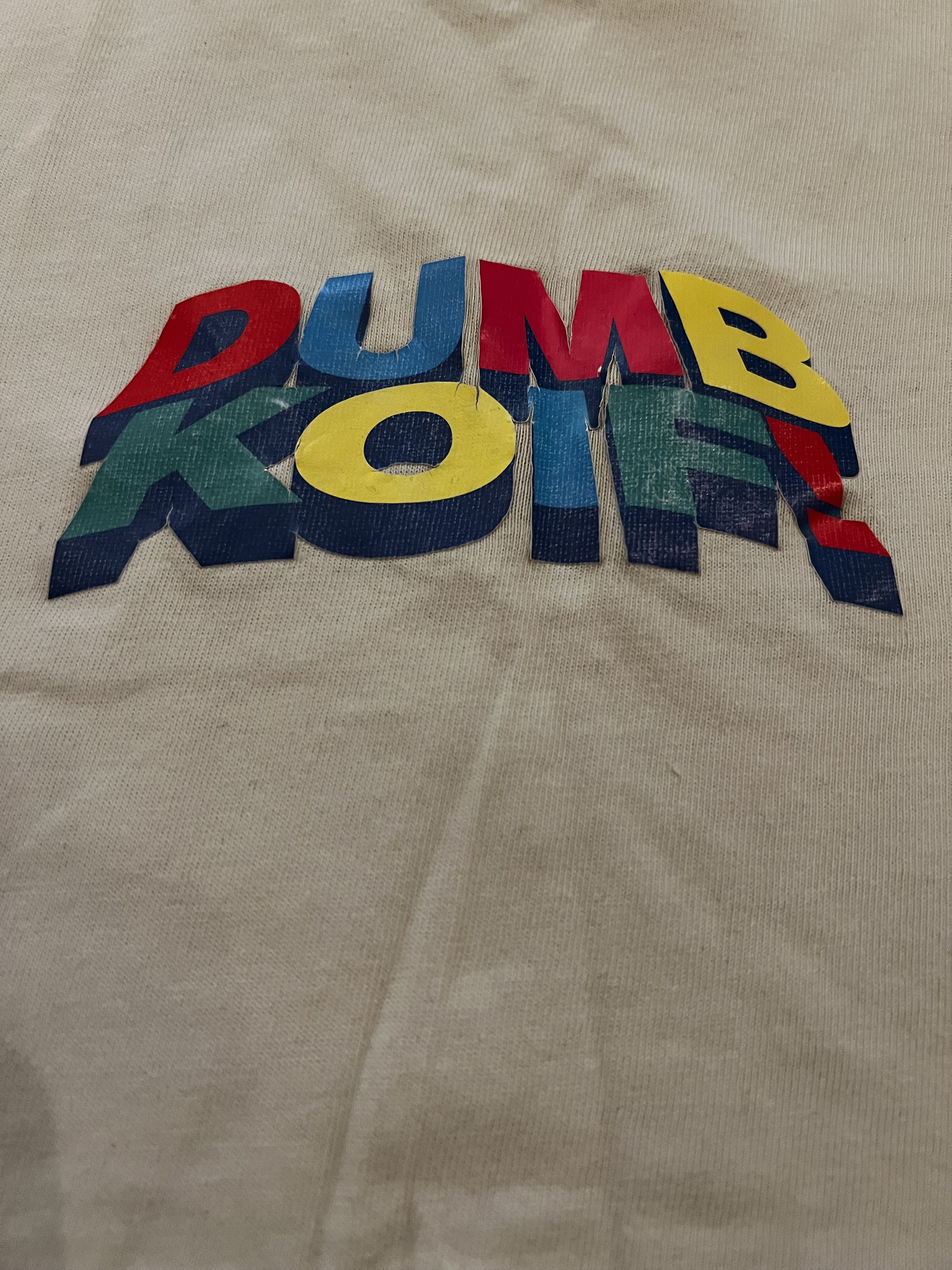 Vintage Dumbkoif T-Shirt white Size US L / EU 52-54 / 3 - 4 Thumbnail
