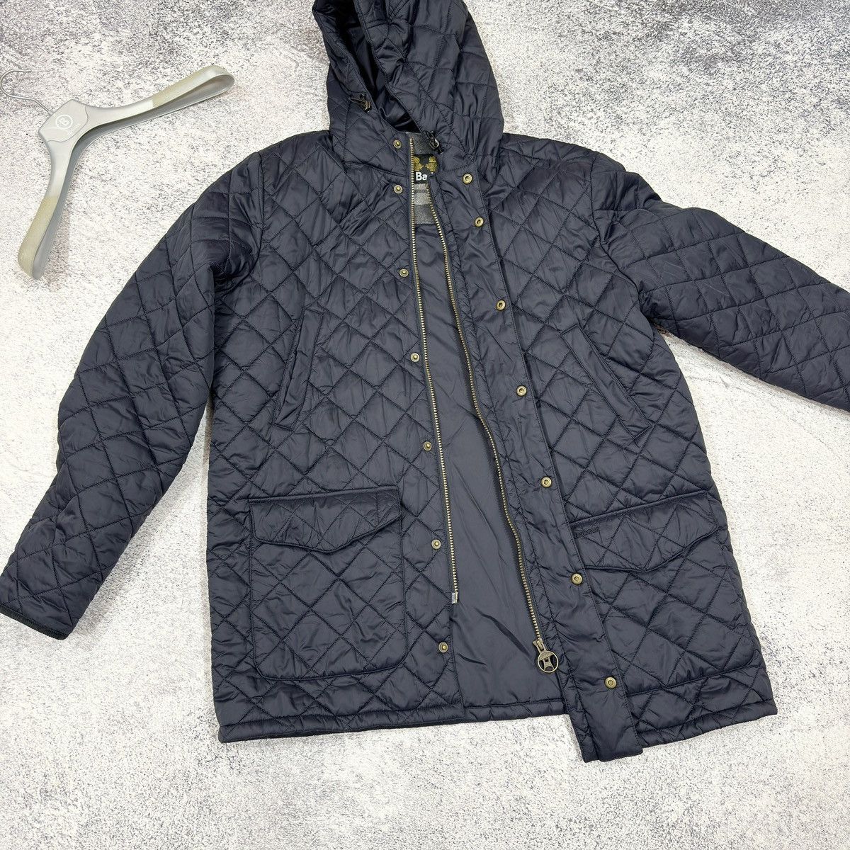 Barbour × Designer Barbour Crowl Quilted Jacket XL size Size US XL / EU 56 / 4 - 12 Thumbnail