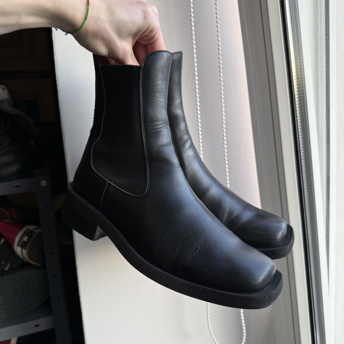 Ganni Ganni Square Toe Chelsea Boots Size US 9 / IT 39 - 1 Thumbnail