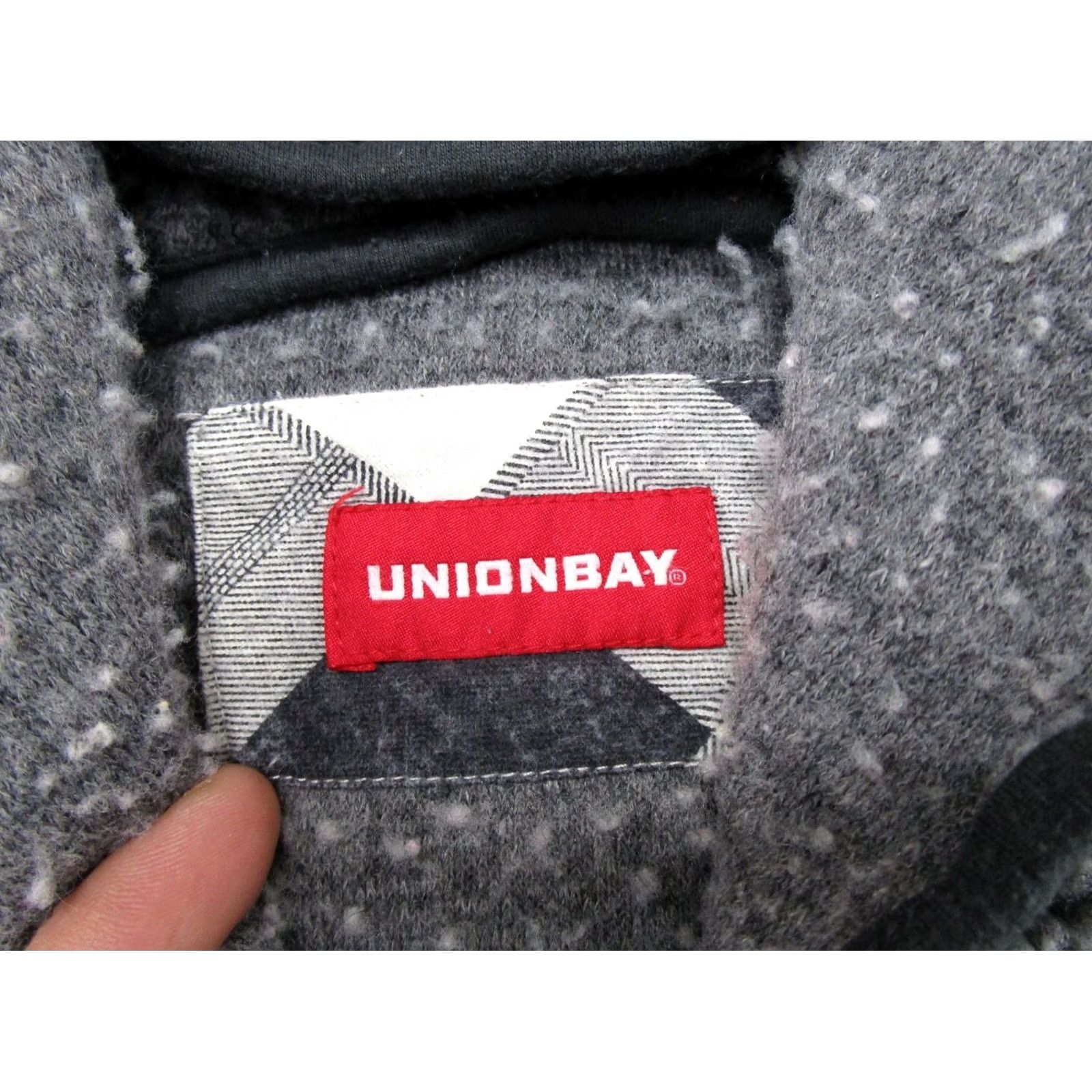 Vintage VINTAGE Union Bay Hoodie Sz S 1/4 Zip Fleece Pullover Gray 90s Skater Grunge Y2K Mens Size US S / EU 44-46 / 1 - 3 Thumbnail