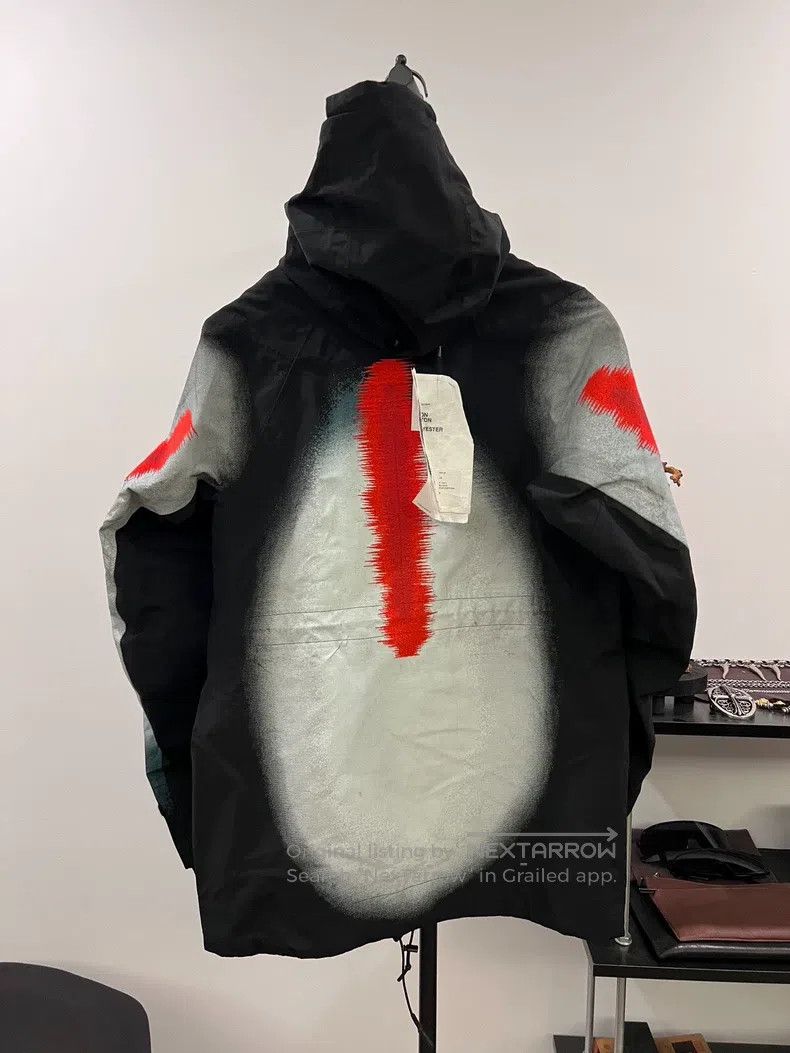 Boris Bidjan Saberi Size S Hard shell pressure glue paintin
