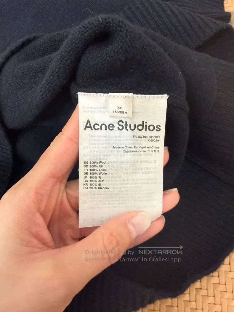 Acne Studios Acne Studios Wool Sweater Size XS / US 0-2 / IT 36-38 - 4 Thumbnail