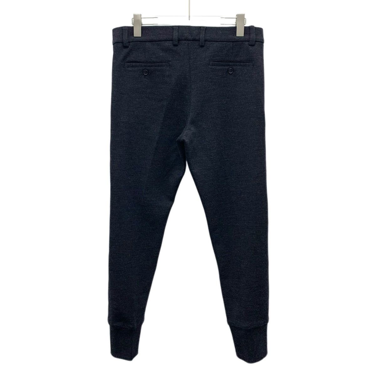 Dolce & Gabbana Dolce&Gabbana Black Wool Casual Pants K26WX Size US 32 / EU 48 - 2 Thumbnail