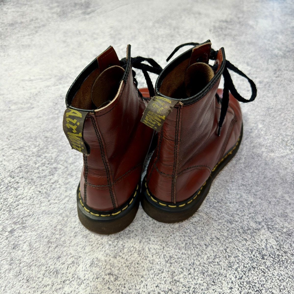 Dr. Martens × Vintage Rare Vintage Dr. Martens 1460 Cherry Red US9 UK8 27cm Size US 9 / EU 42 - 9 Thumbnail
