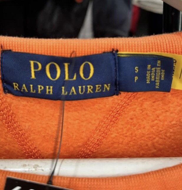 Polo Ralph Lauren × Ralph Lauren Polo Ralph Lauren Orange Sweater Size US S / EU 44-46 / 1 - 5 Thumbnail