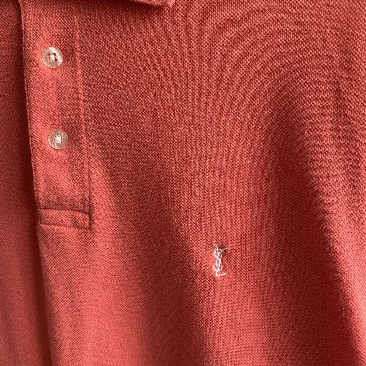 Yves Saint Laurent Luxury Yves Saint Laurent Small logo designer polo Size US L / EU 52-54 / 3 - 3 Thumbnail