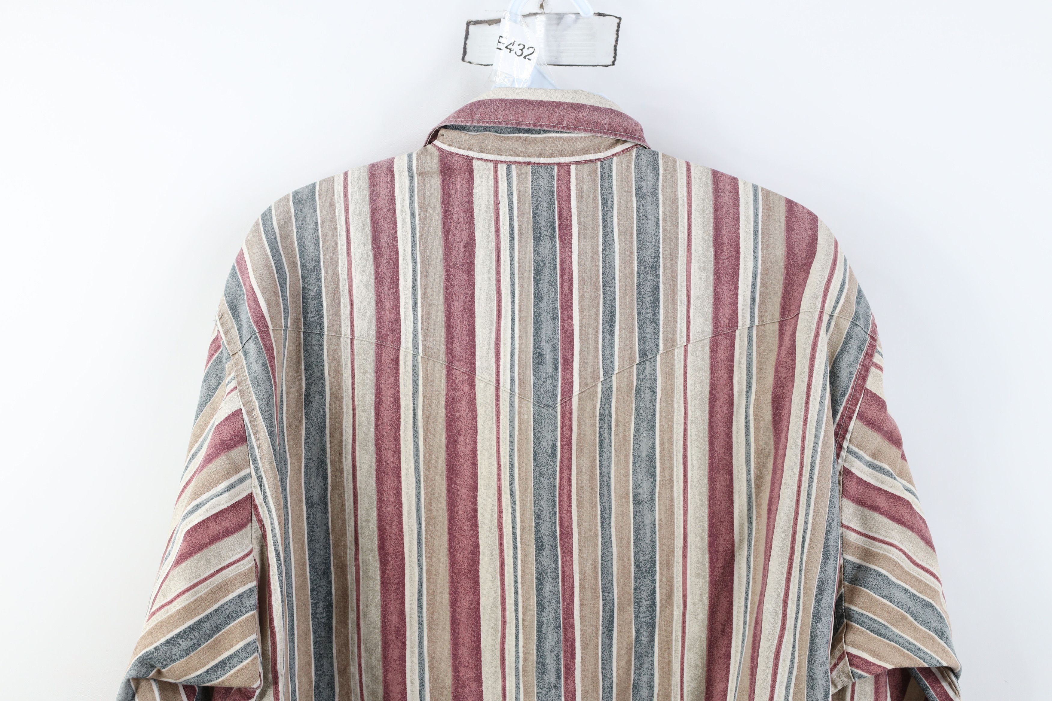 Wrangler Vintage 90s Wrangler Brushpopper Western Button Down Shirt Size US M / EU 48-50 / 2 - 12 Thumbnail
