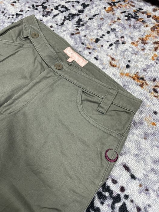 Stussy Stussy army green flared pants Size 31 made in usa Grailed