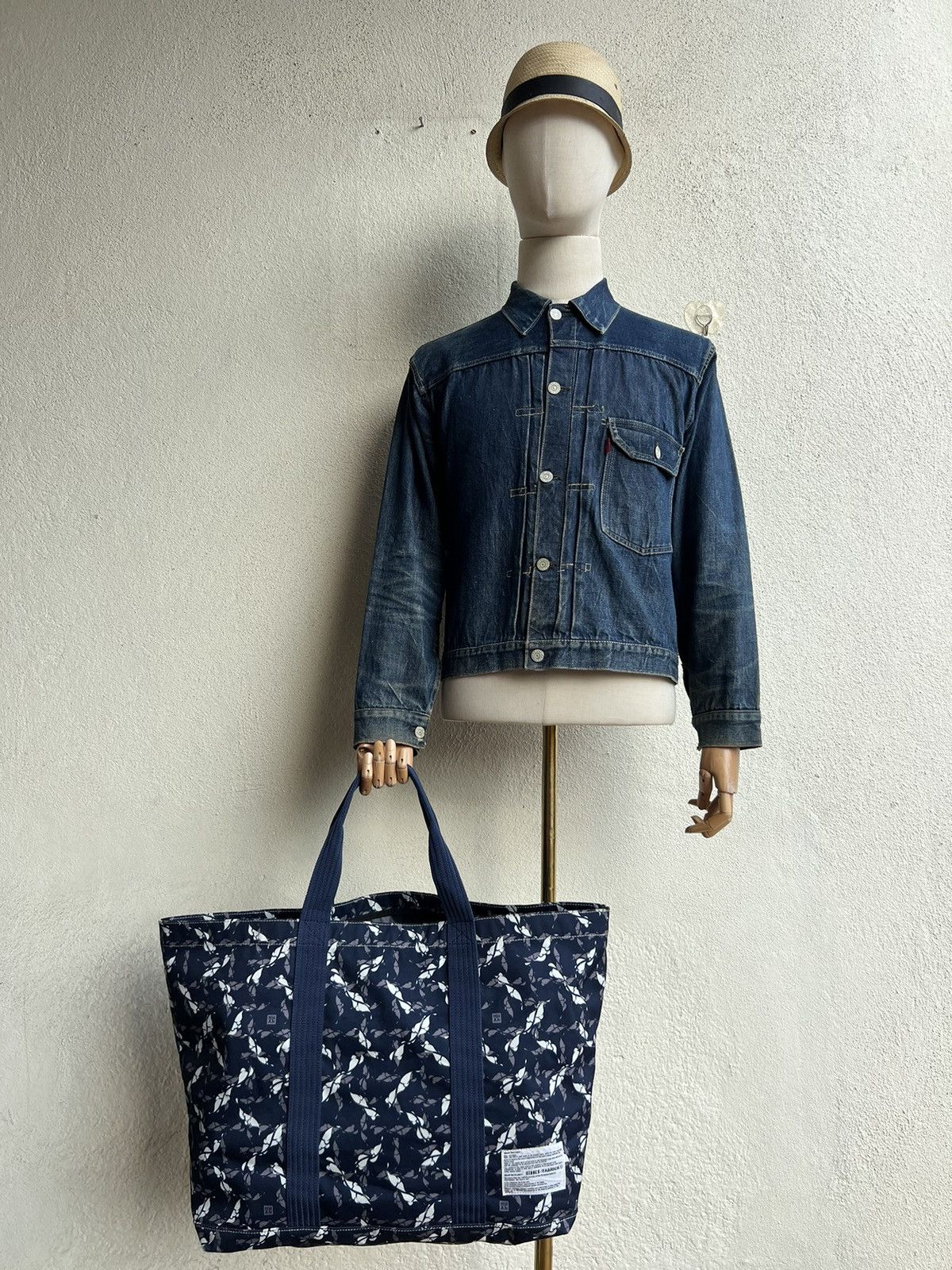 Medicom Toy Hidden Champion Feat MAHK X Fabrick Tote Bag Large Size ONE SIZE - 3 Thumbnail