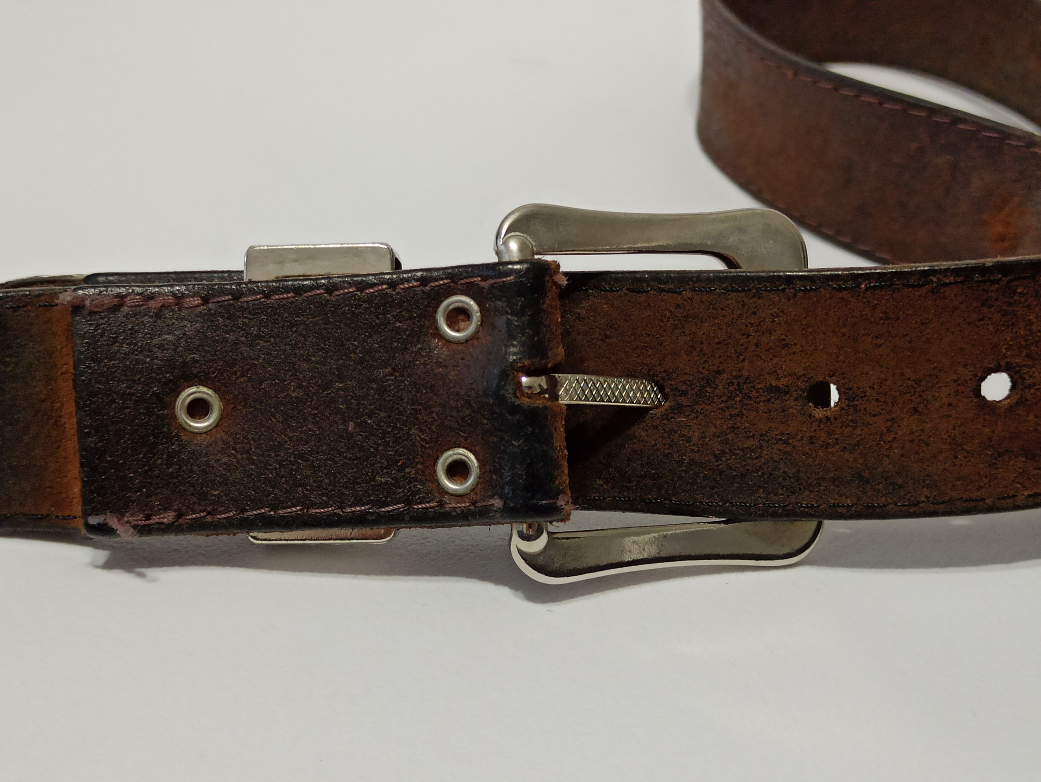Levi's LEVIS 501 Vintage belt logo original brown leather Size ONE SIZE - 5 Thumbnail