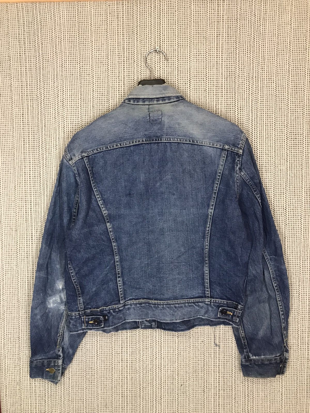 Lee ‼️VINTAGE LEE 70s TRUCKER JACKET DISTRESSED‼️ Size US L / EU 52-54 / 3 - 7 Thumbnail