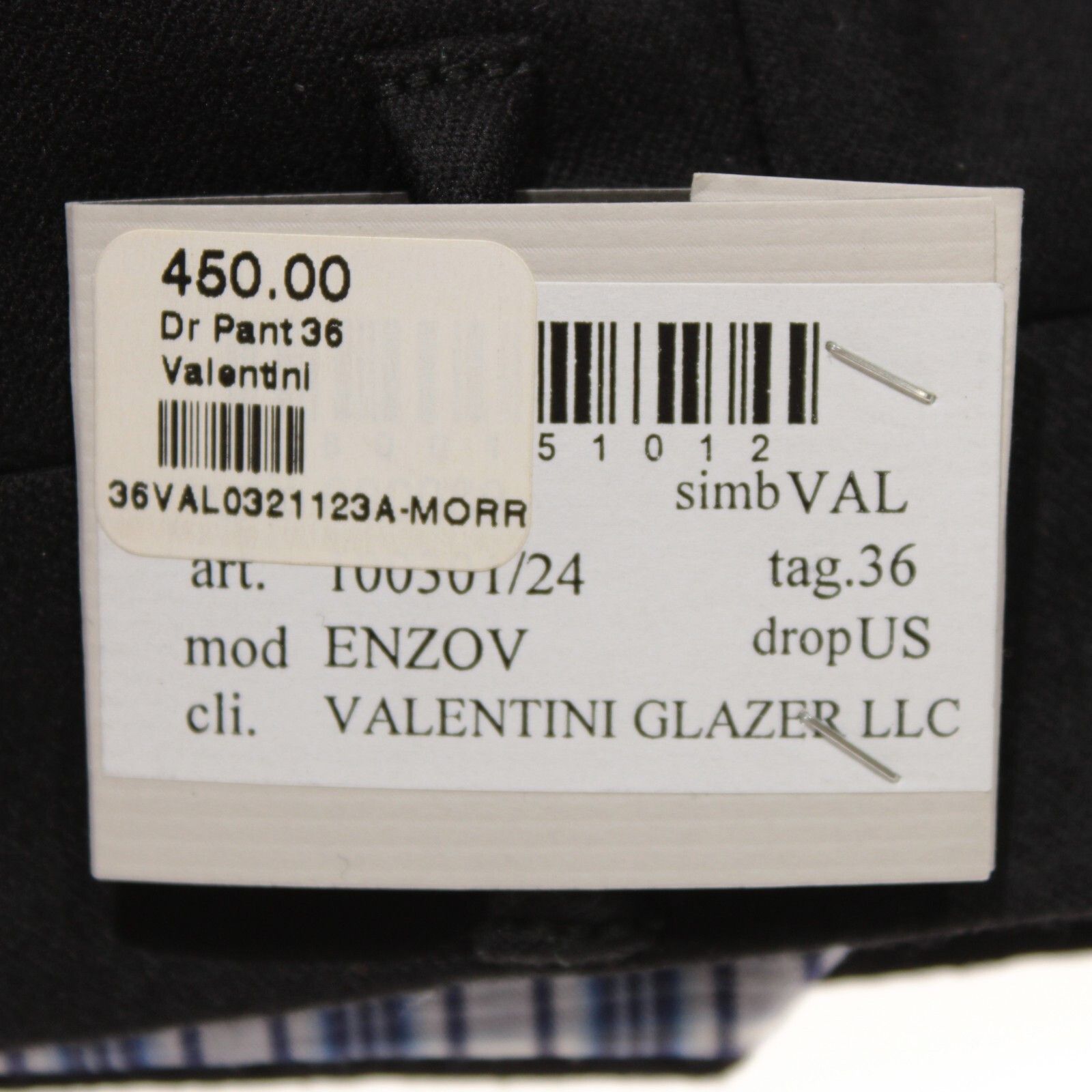 Other Valentini New with tags Dress Pants Size 36 US In Black Size US 36 / EU 52 - 4 Thumbnail