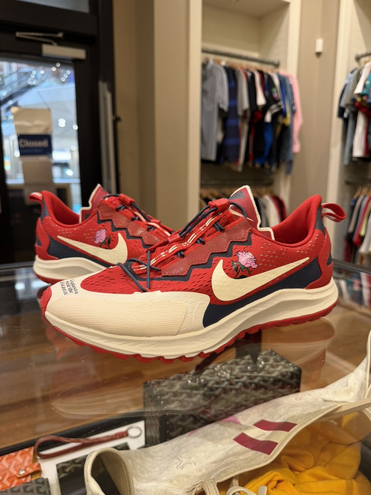 Nike Nike Gyakusou Air Zoom Pegasus 36 Trail- Red Size US 8.5 / EU 41-42 - 1 Thumbnail