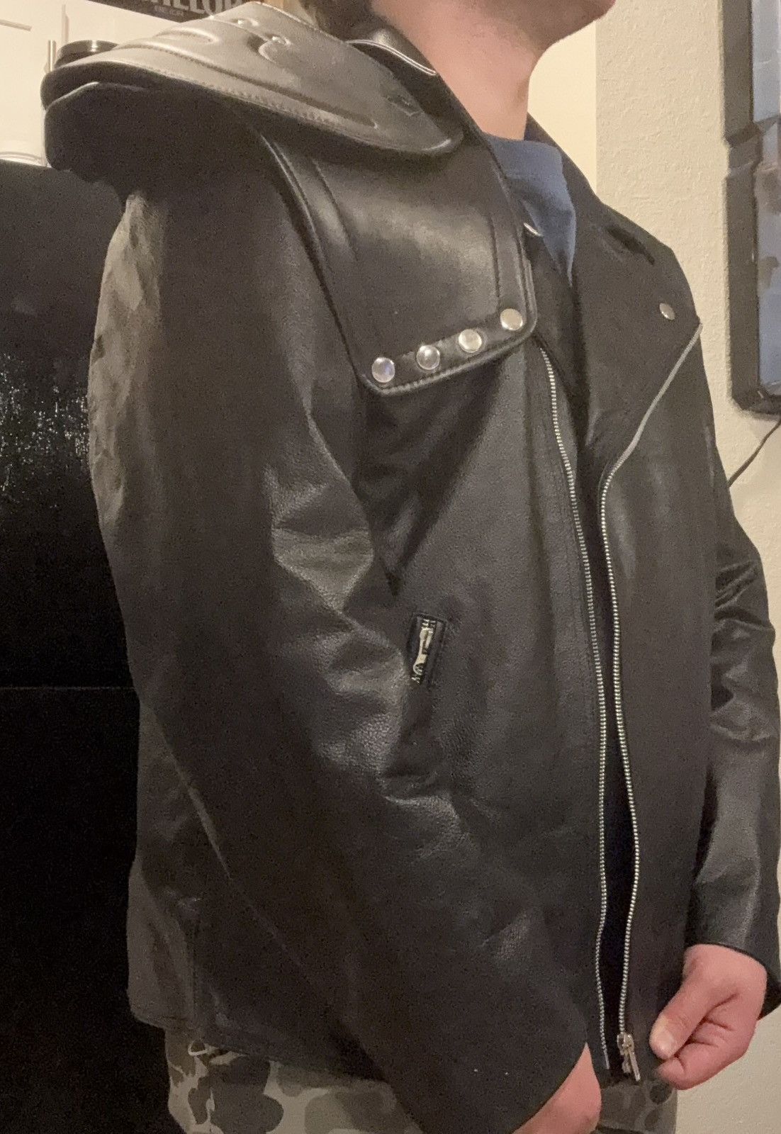 Vintage Mad Max Leather Biker Jacket Size US L / EU 52-54 / 3 - 6 Thumbnail