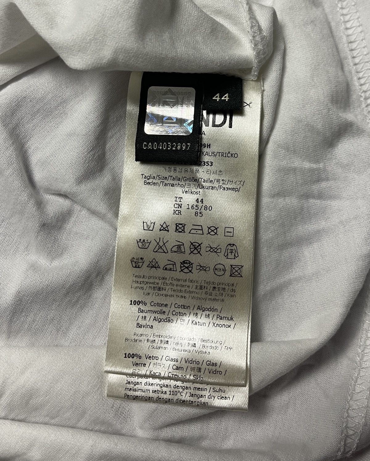 Fendi Fendi Robot Tee Size US S / EU 44-46 / 1 - 4 Thumbnail