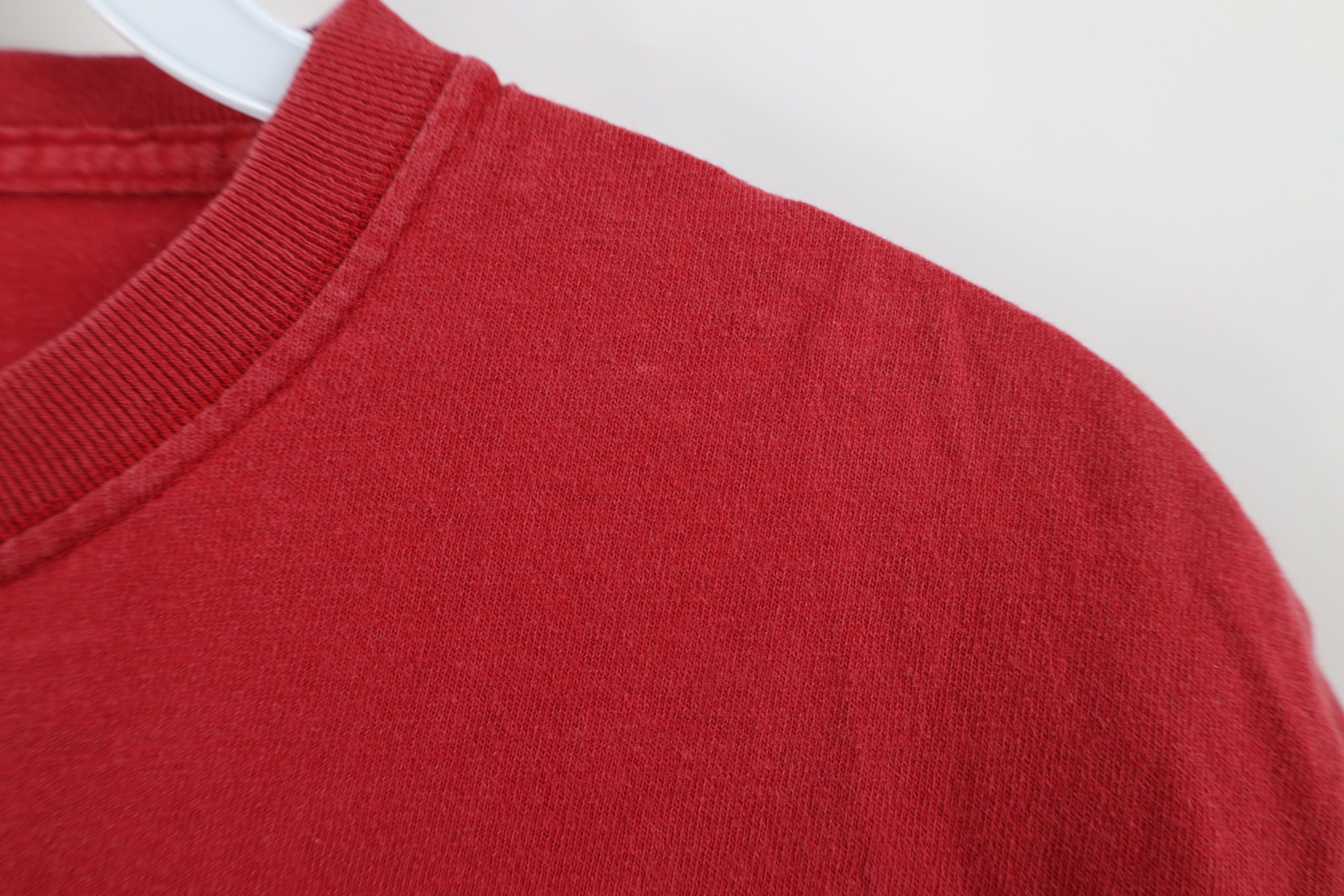 Levi's Vintage 90s Y2K Levis Spell Out Short Sleeve T-Shirt Red Size US M / EU 48-50 / 2 - 7 Thumbnail