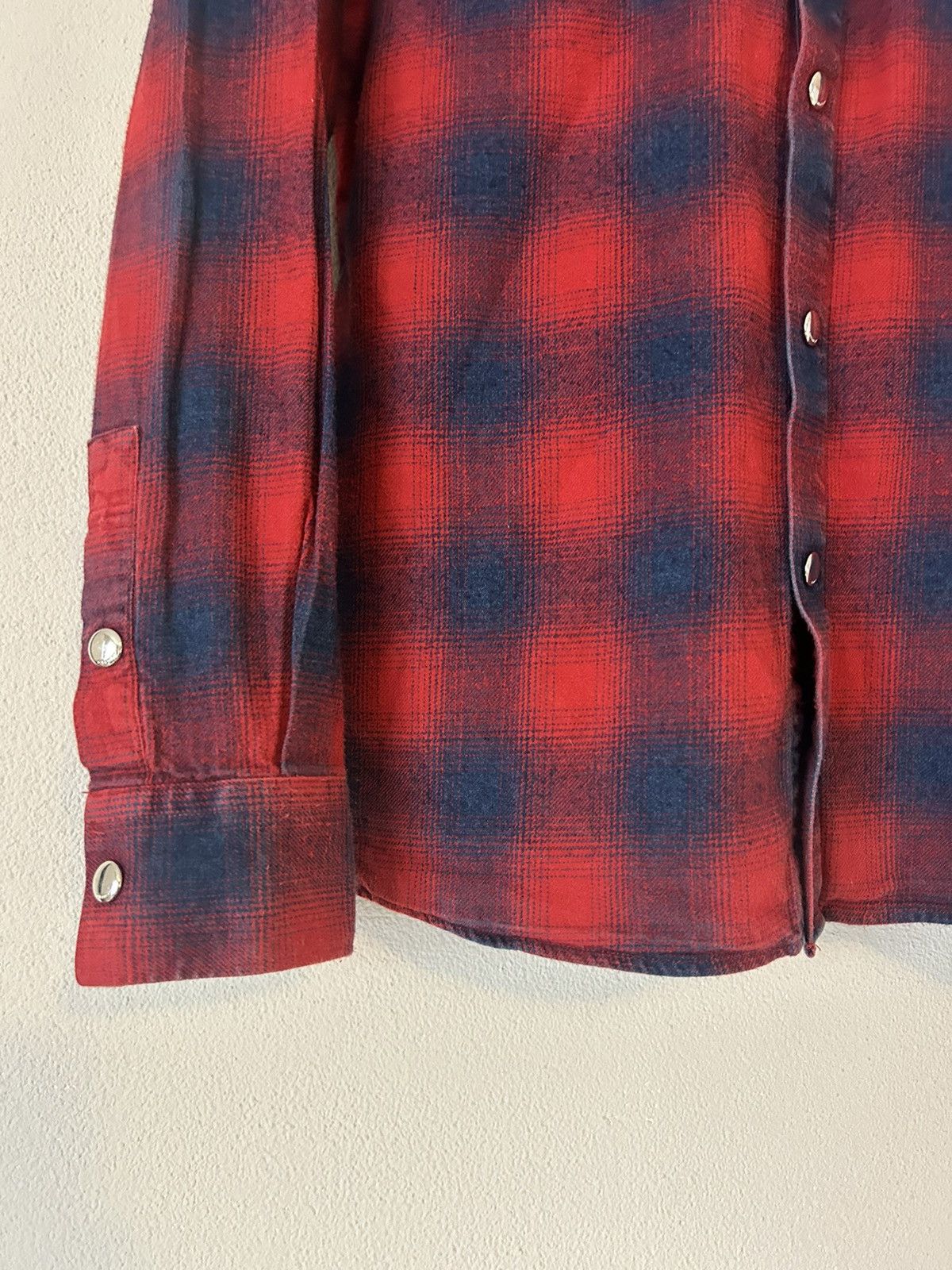 Givenchy Givenchy Red and Blue Checkered Western Shirt – Size 40 Size US M / EU 48-50 / 2 - 6 Thumbnail