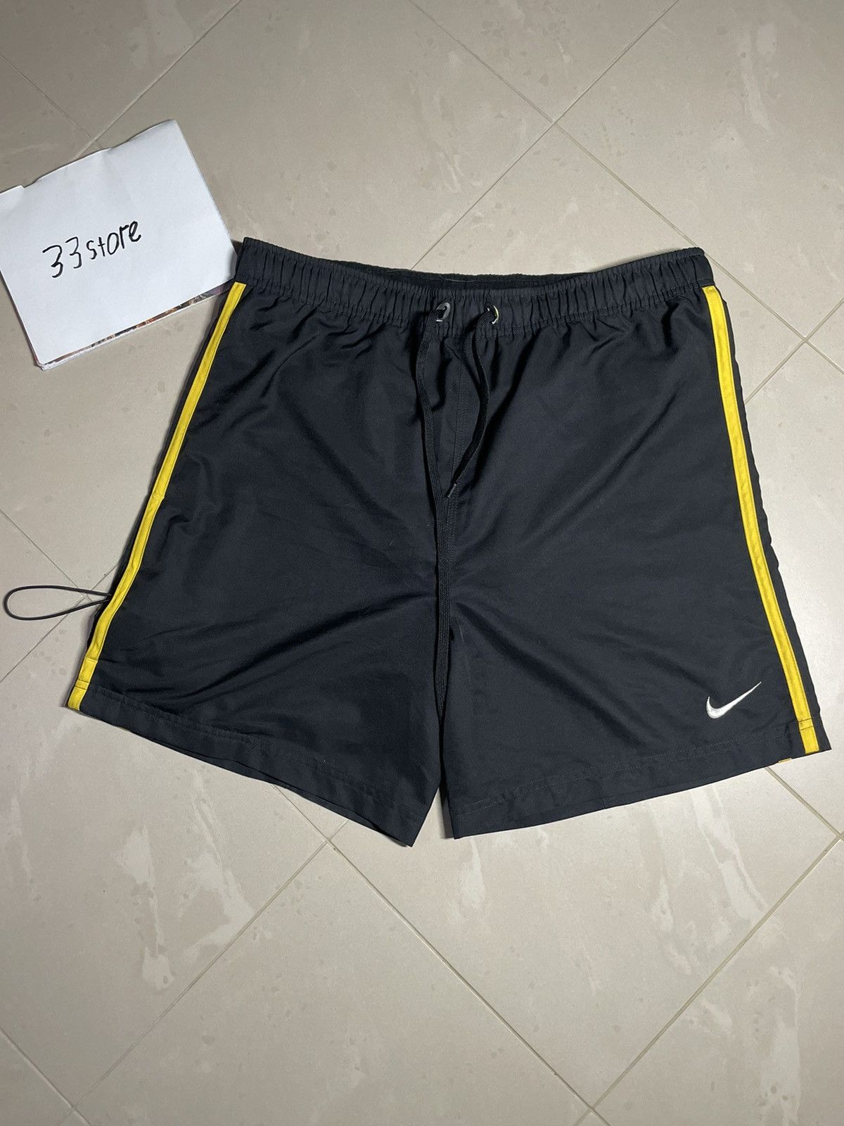 Nike × Vintage Nike swoosh vintage shorts Size US 32 / EU 48 - 1 Thumbnail
