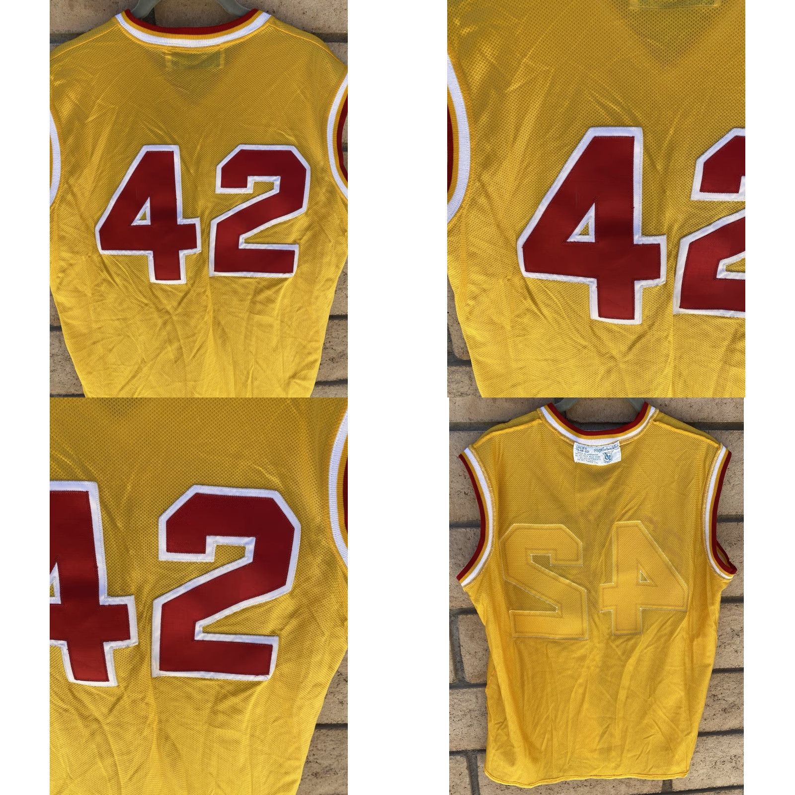 Vintage VINTAGE WA Goodman Sons Aztecs 42 Jersey Ladies Shirt XL LA Los Angeles V Neck Shirt Womens XL Aztecs 42 Jersey Size XL / US 12-14 / IT 48-50 - 8 Thumbnail