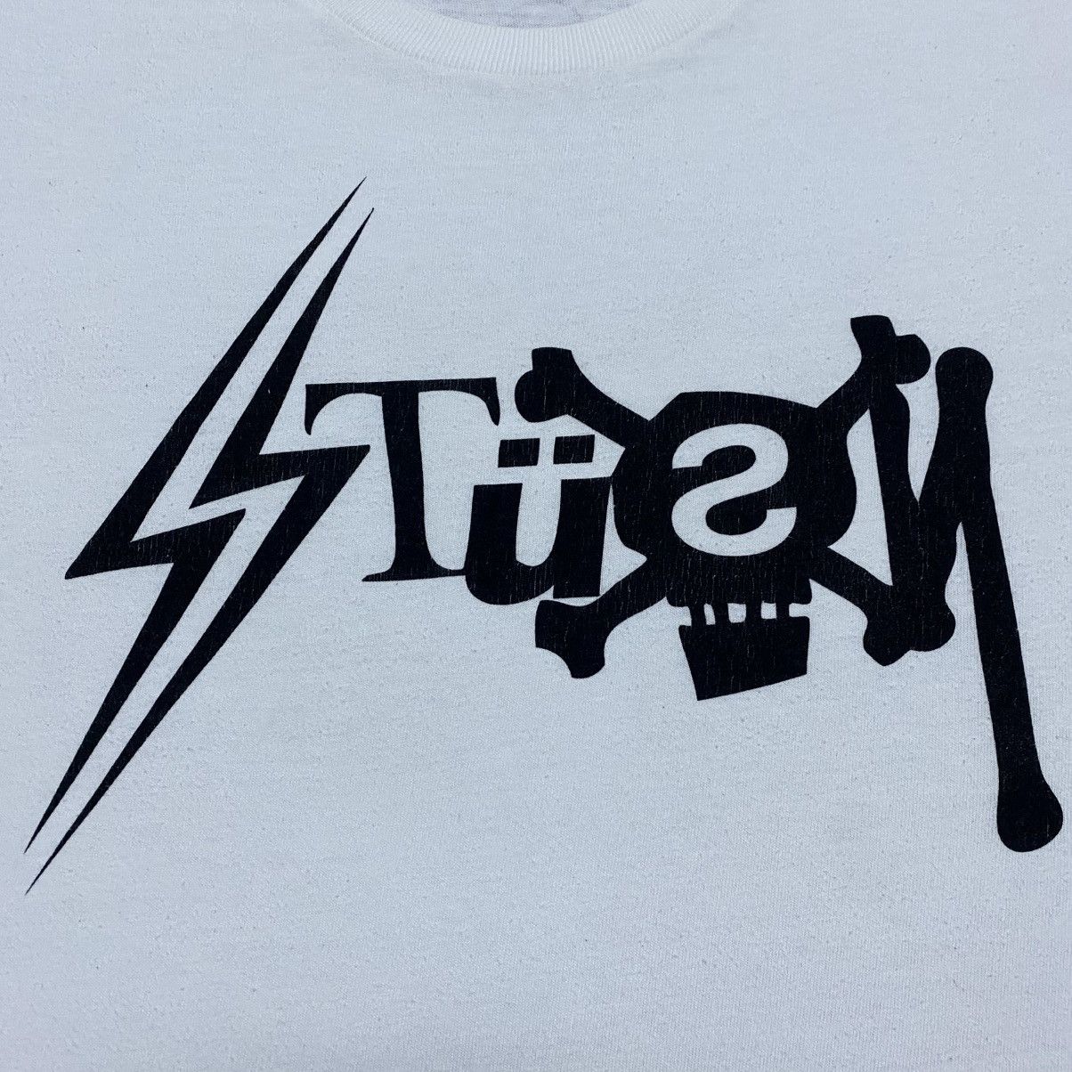 Stussy Rare‼️🔥Vintage Stussy Kostas Seremetis Spell Out T-Shirt Size US M / EU 48-50 / 2 - 8 Thumbnail