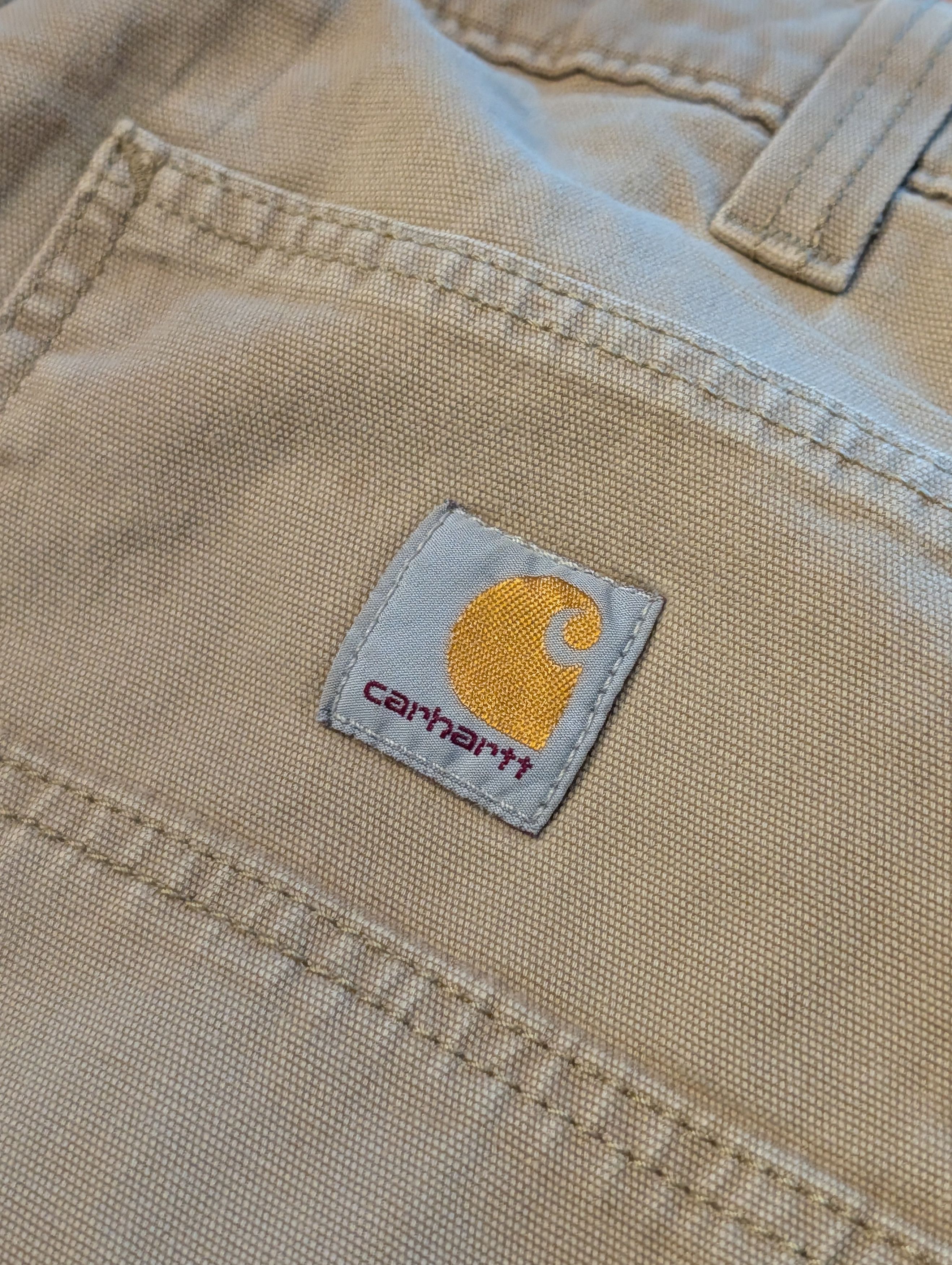 Carhartt Carhartt Slim Fit Double Front Canvas Work Pants Men’s 34x32 Size US 34 / EU 50 - 2 Thumbnail