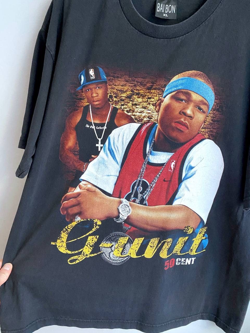 50 Cent × G-Unit × Vintage G-Unit 50 Cent Vintage Hip Hop Merch Rap T-Shirt Y2K Size XL Size US XL / EU 56 / 4 - 5 Thumbnail