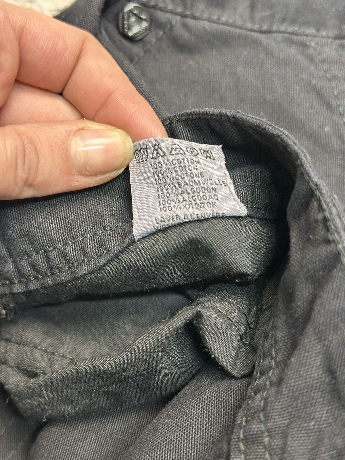 G-Star G-Star raw black denim pants carpenter y2k tech style Size US 34 / EU 50 - 11 Thumbnail