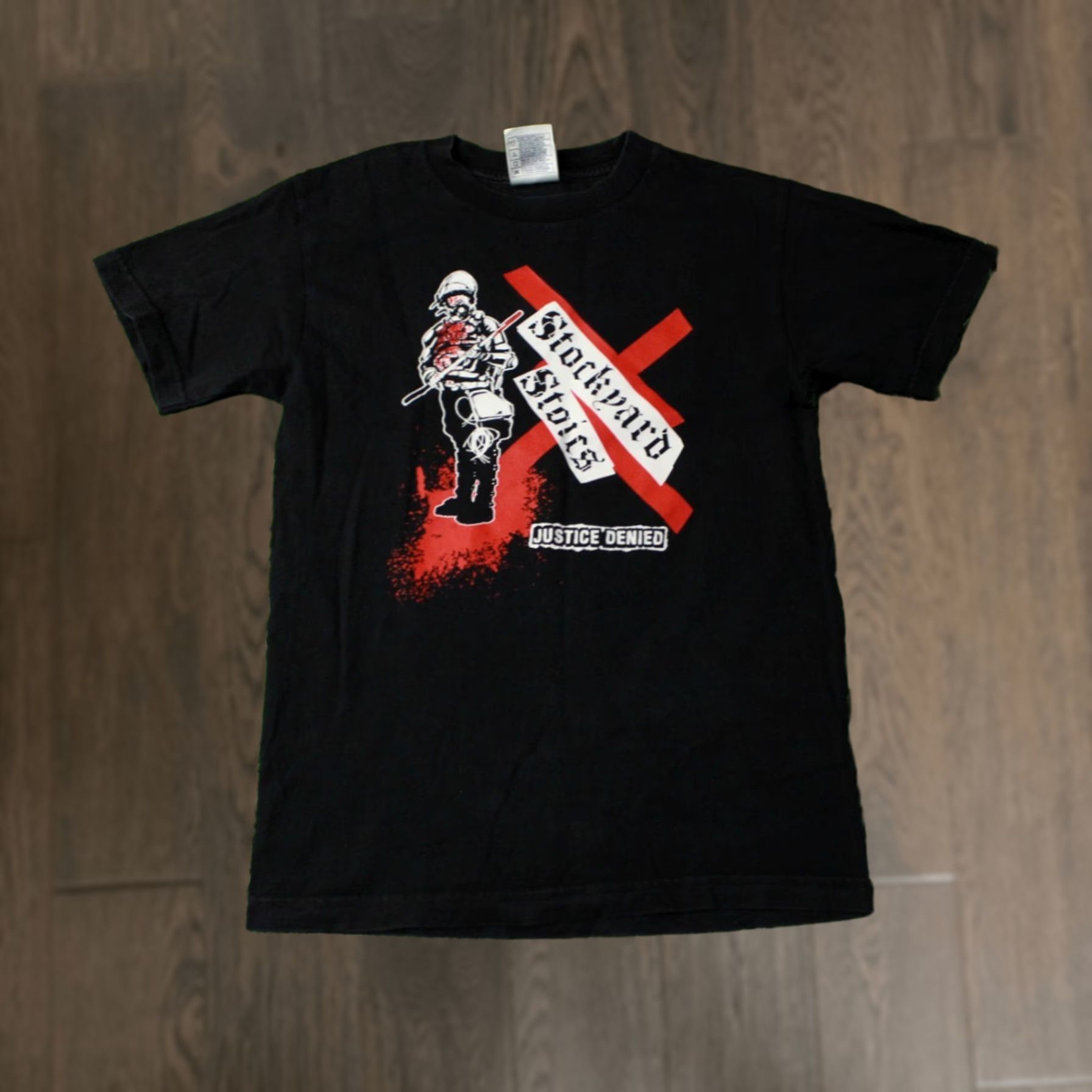Stoic Stockyard Stoics Shirt Mens XS Black 2000s Vintage Alstyle Tee Punk Rock T-Shirt Large? Size US S / EU 44-46 / 1 - 1 Thumbnail
