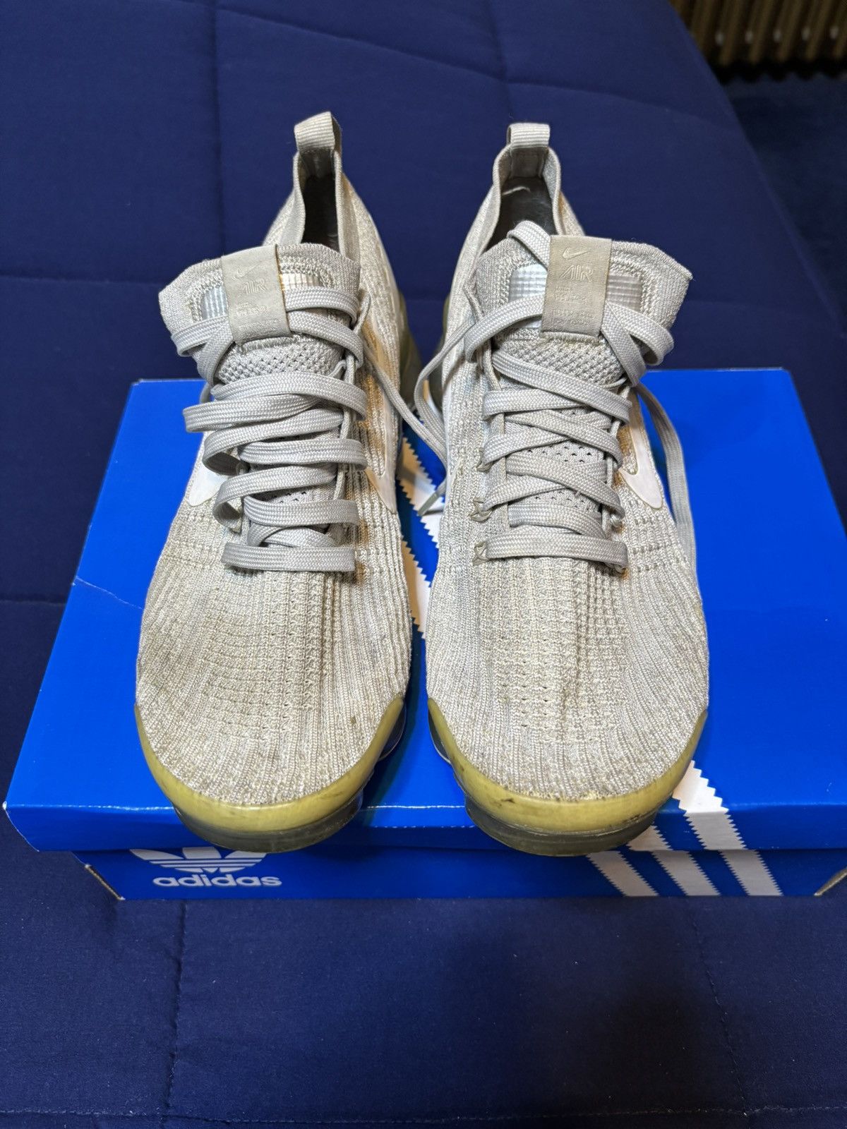 Nike Nike Vapormax Flyknit 3 Pure Platinum 2019 Size 9.5 Size US 9.5 / EU 42-43 - 2 Thumbnail