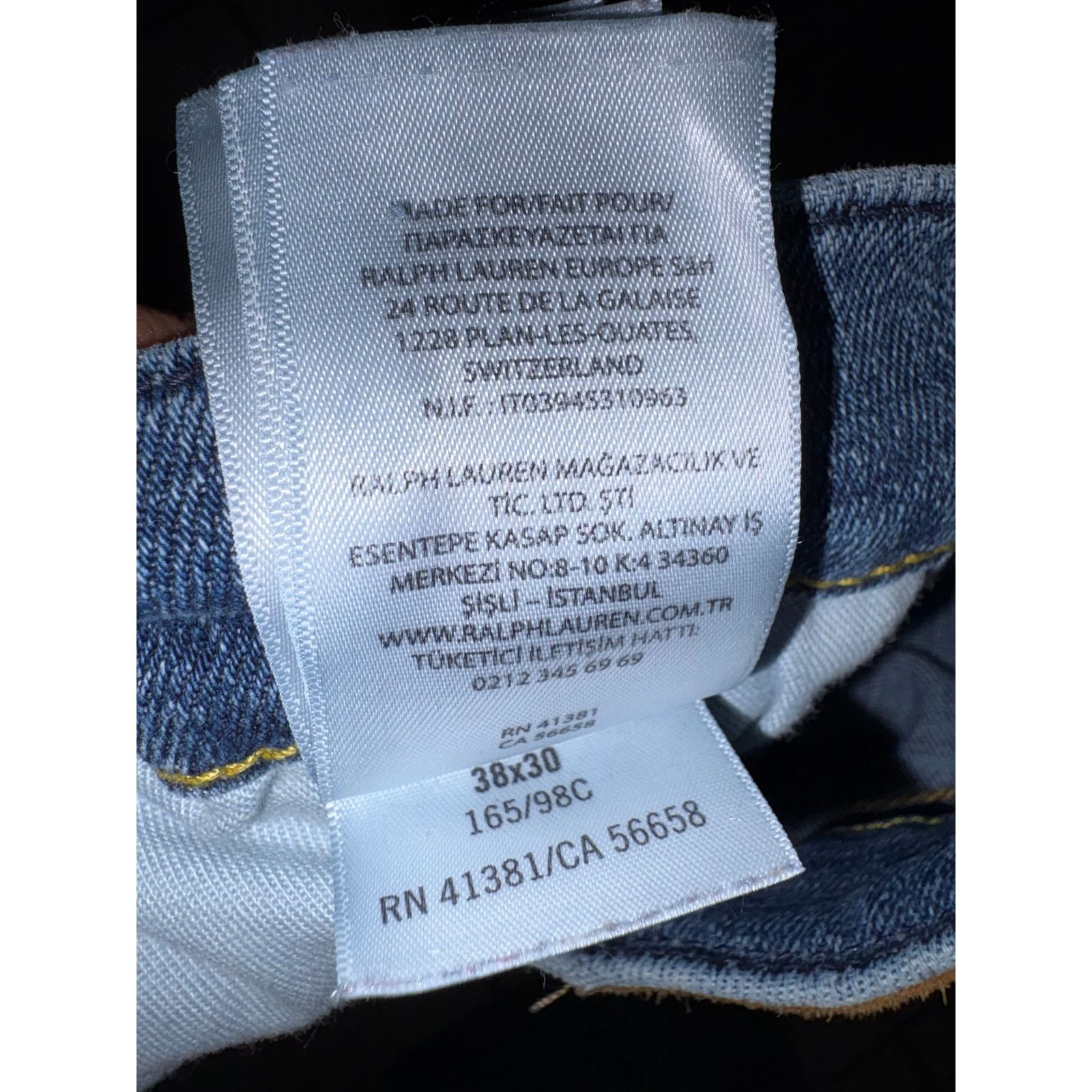 Polo Ralph Lauren Polo Ralph Lauren jeans Hampton relaxed straight men’s 38/30 Size US 38 / EU 54 - 3 Thumbnail
