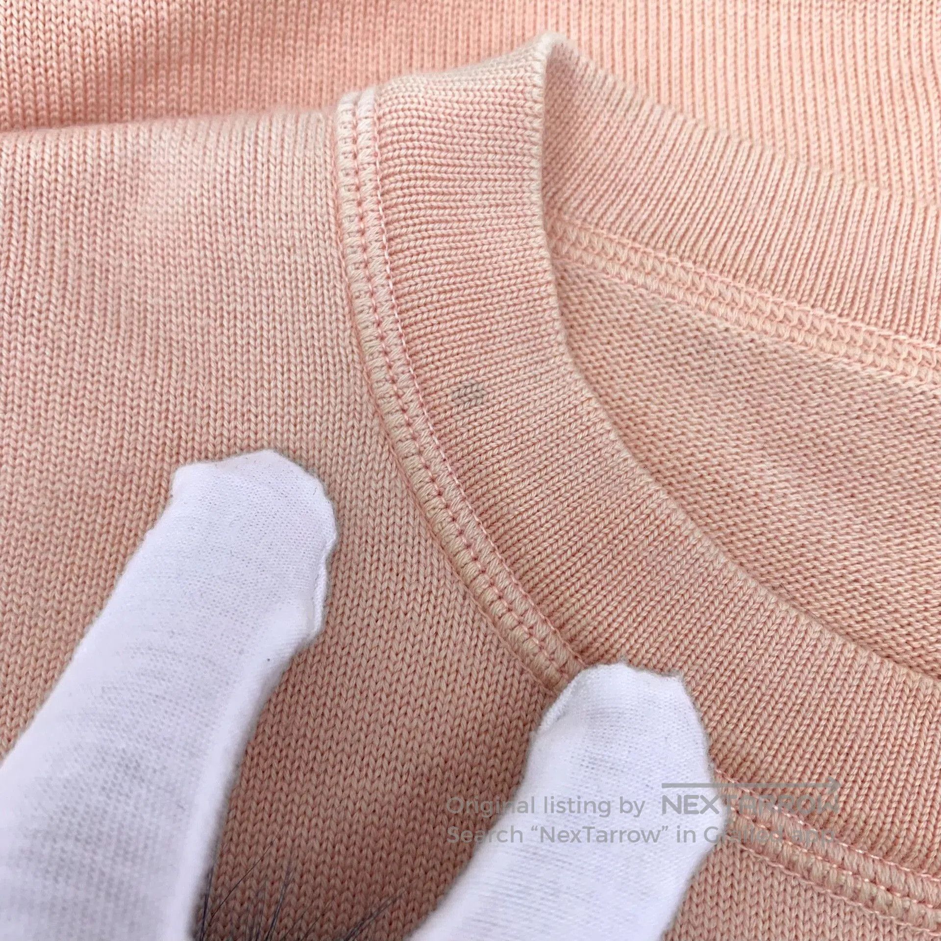 Fendi Fendi Nude Pink Feather Monster Eye Wool Sweater. Size S / US 4 / IT 40 - 7 Thumbnail