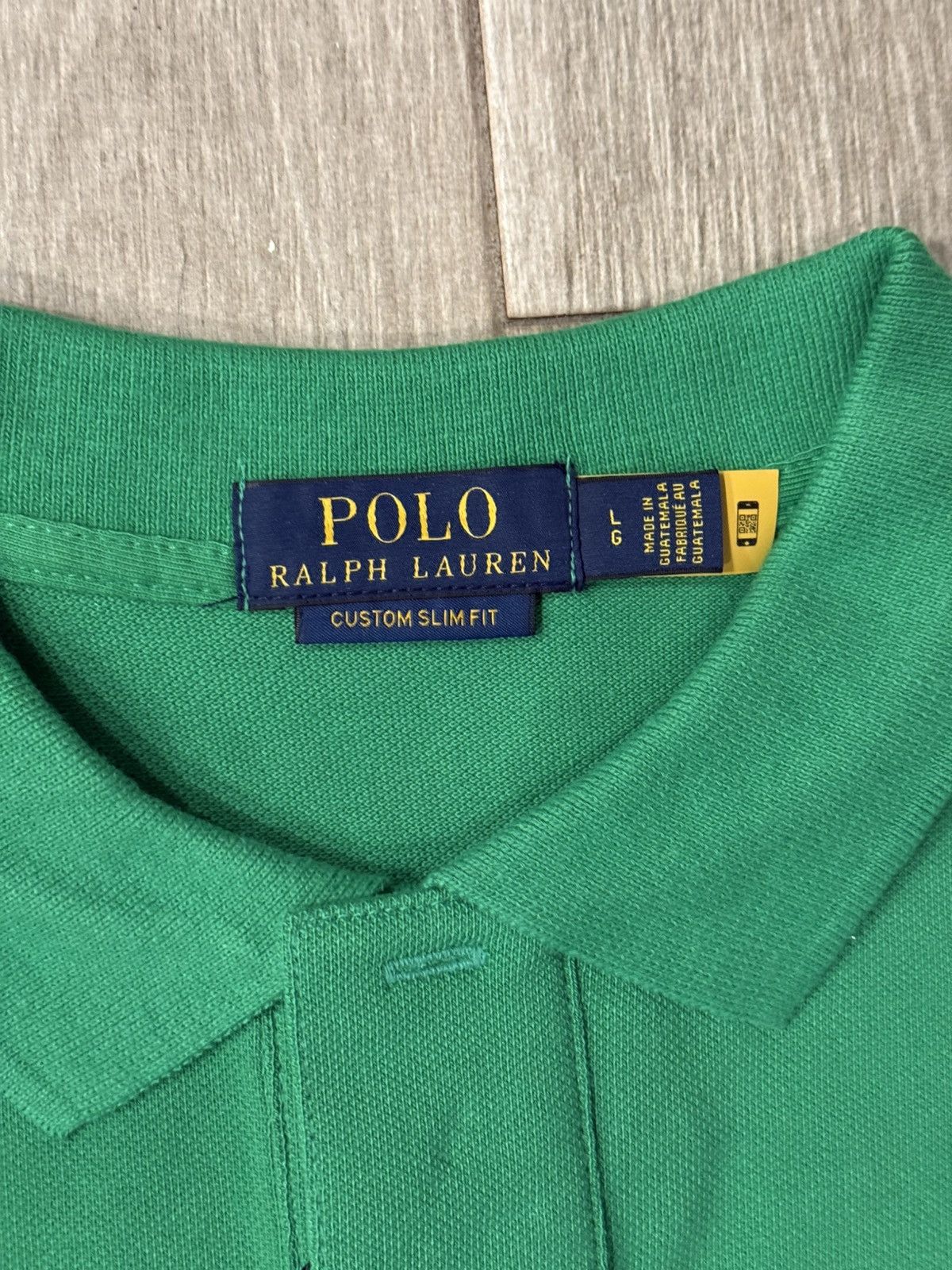 Polo Ralph Lauren Polo Ralph Lauren Iconic Mesh Custom Slim Fit Shirt Green L Size US L / EU 52-54 / 3 - 3 Thumbnail