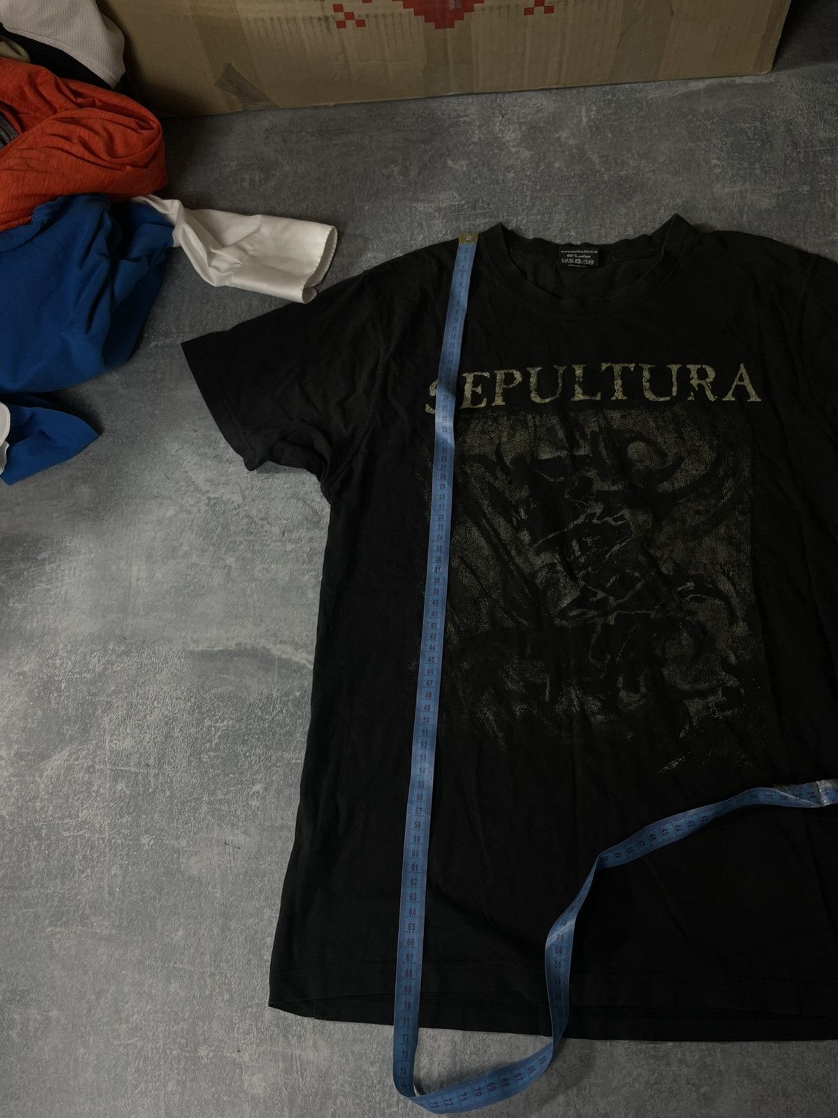 Band Tees Sepultura vintage band tee the mediator between head Size US M / EU 48-50 / 2 - 6 Thumbnail